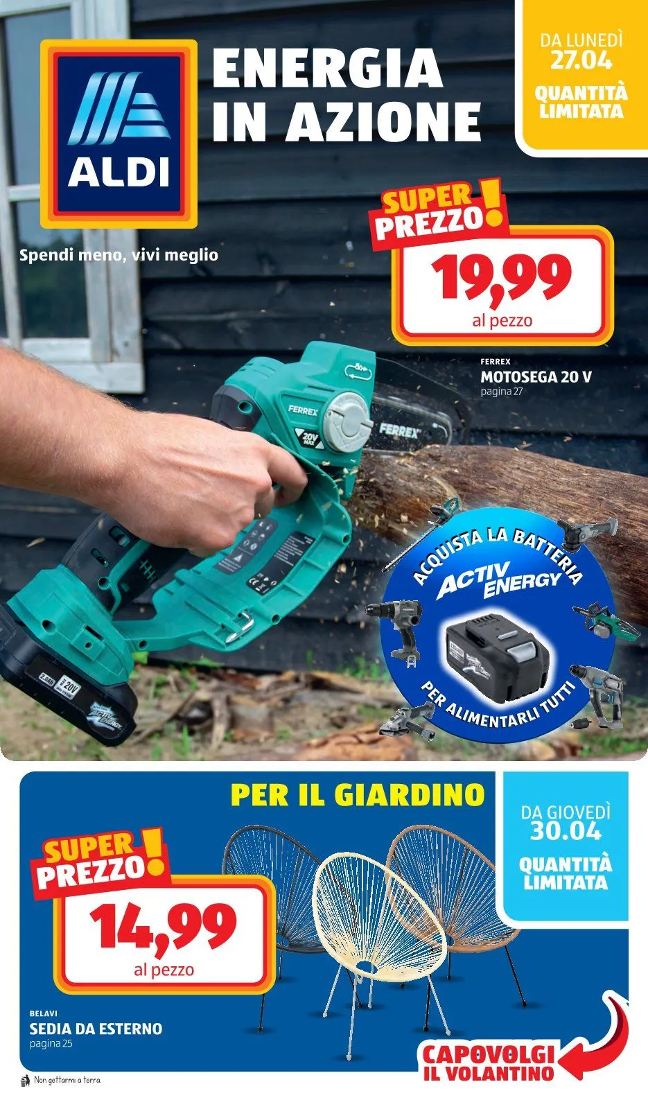  Aldi Volantini da 22 aprile a 30 aprile di 2026 - Pagina del volantino 32