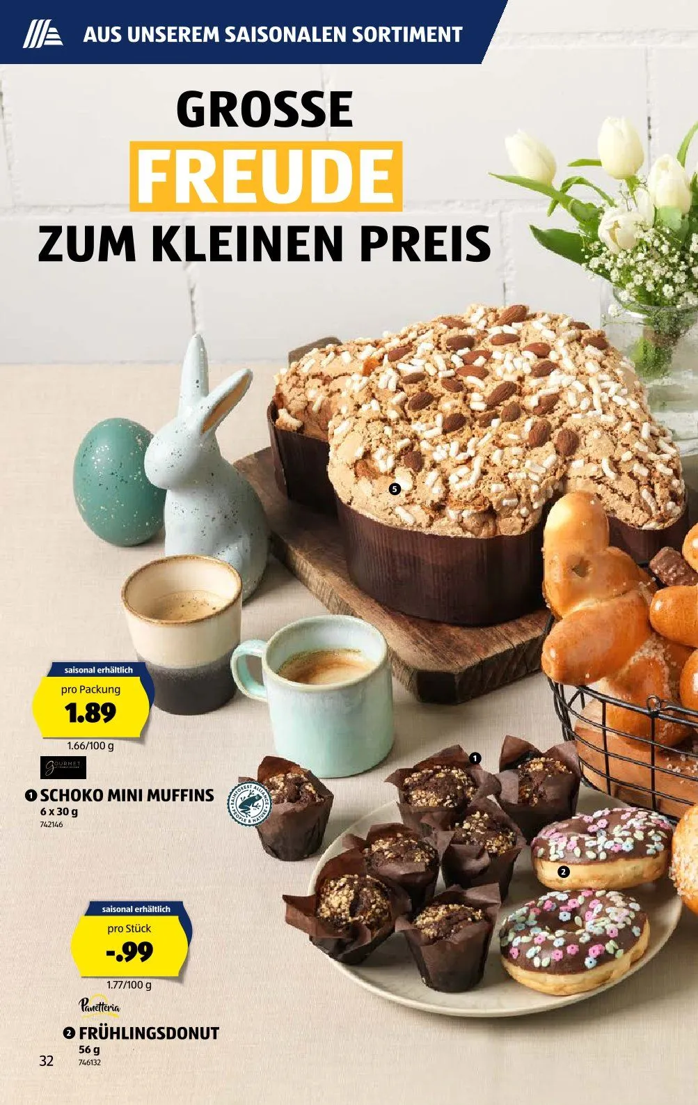 Aldi Prospekt von 6. März bis 12. März 2025 - Prospekt seite  32