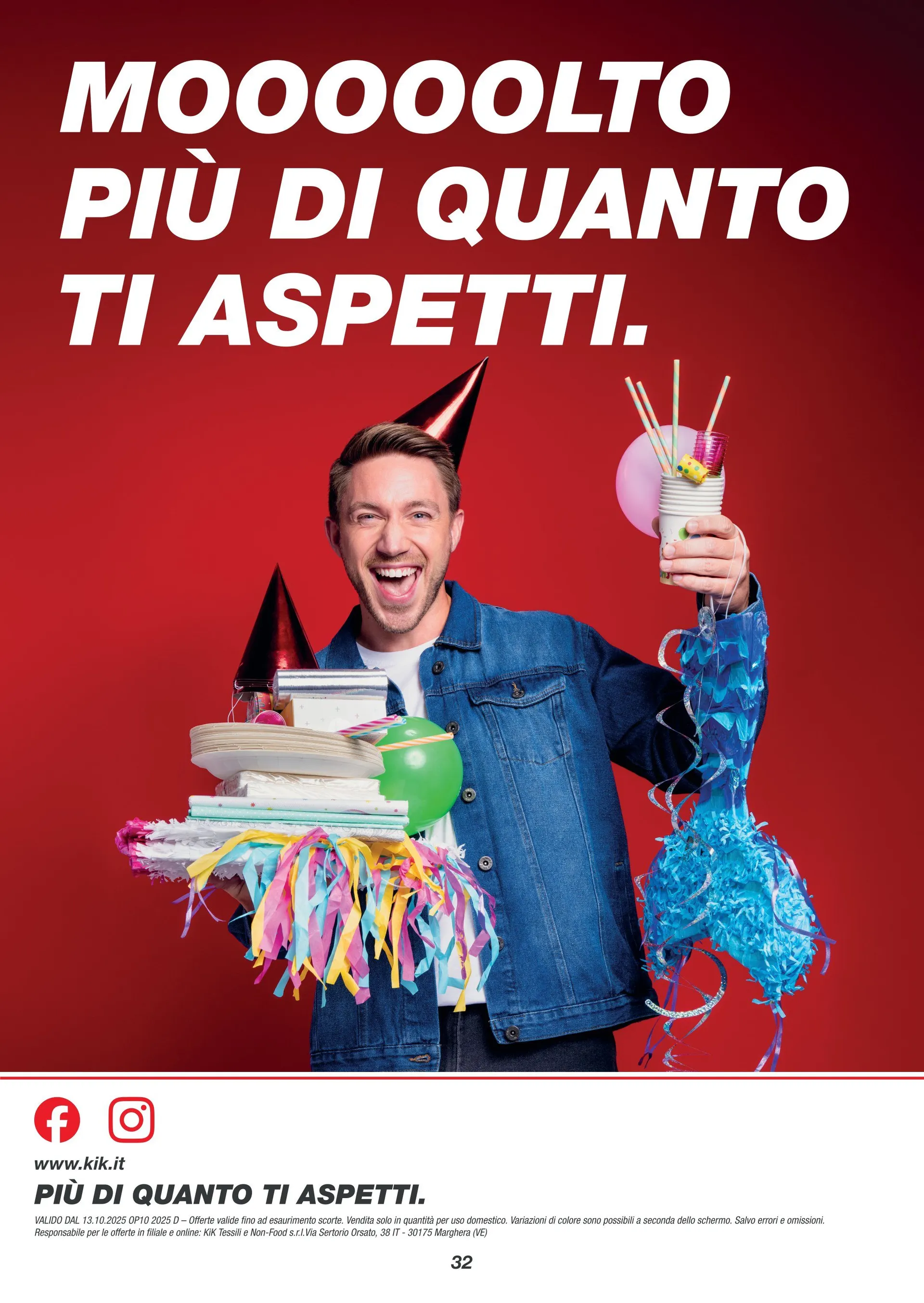 KiK Volantino da 22 ottobre a 14 novembre di 2025 - Pagina del volantino 32