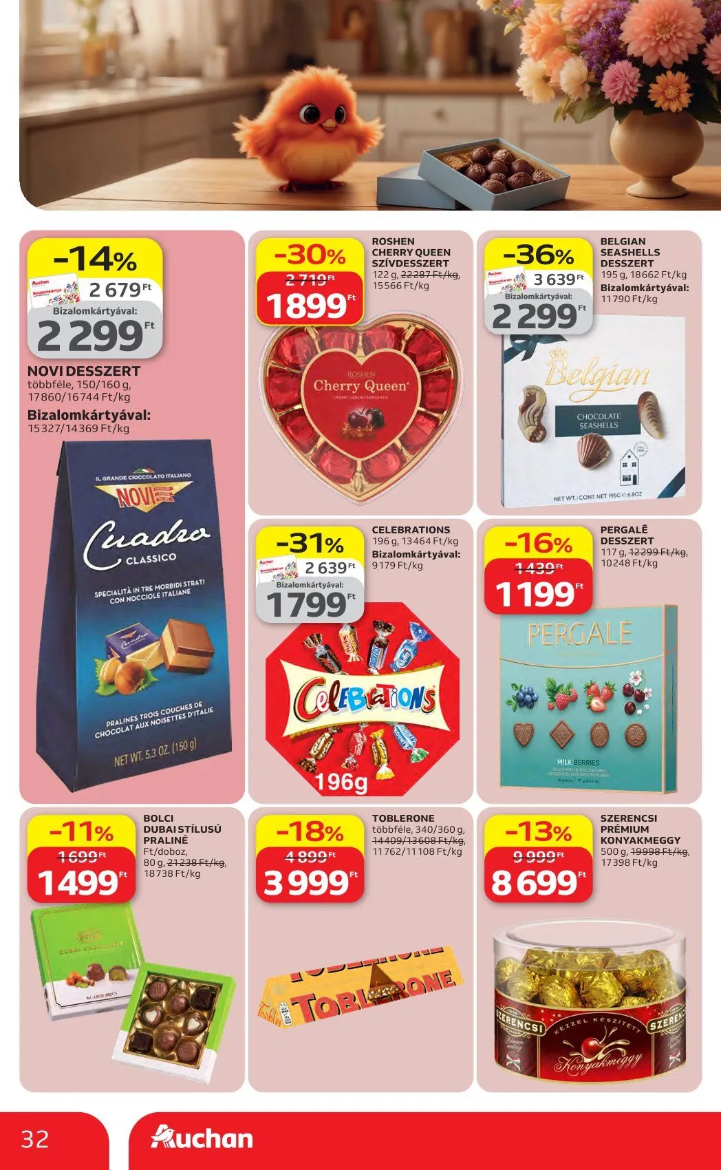 Katalógus  Auchan április 23.-tól április 29.-ig 2026. - Oldal 32