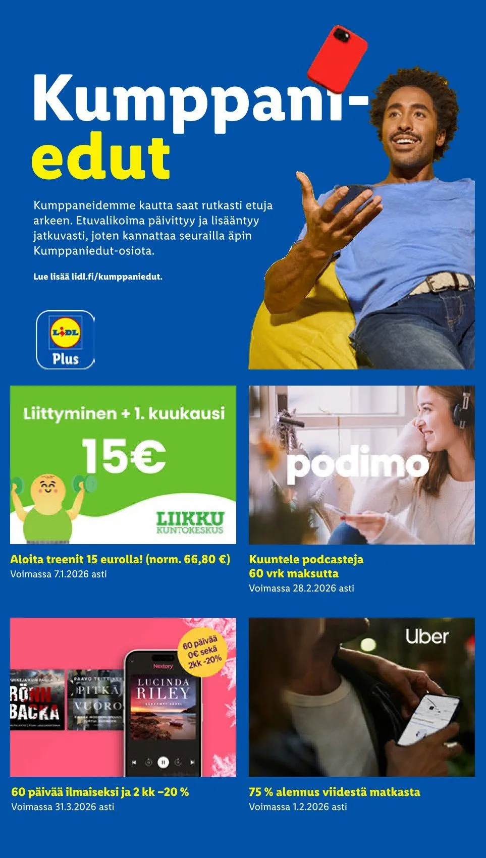Kaupan Lidl  tarjoukset voimassa alkaen 1. tammikuuta - 4. tammikuuta 2026 - Tarjouslehti sivu 32