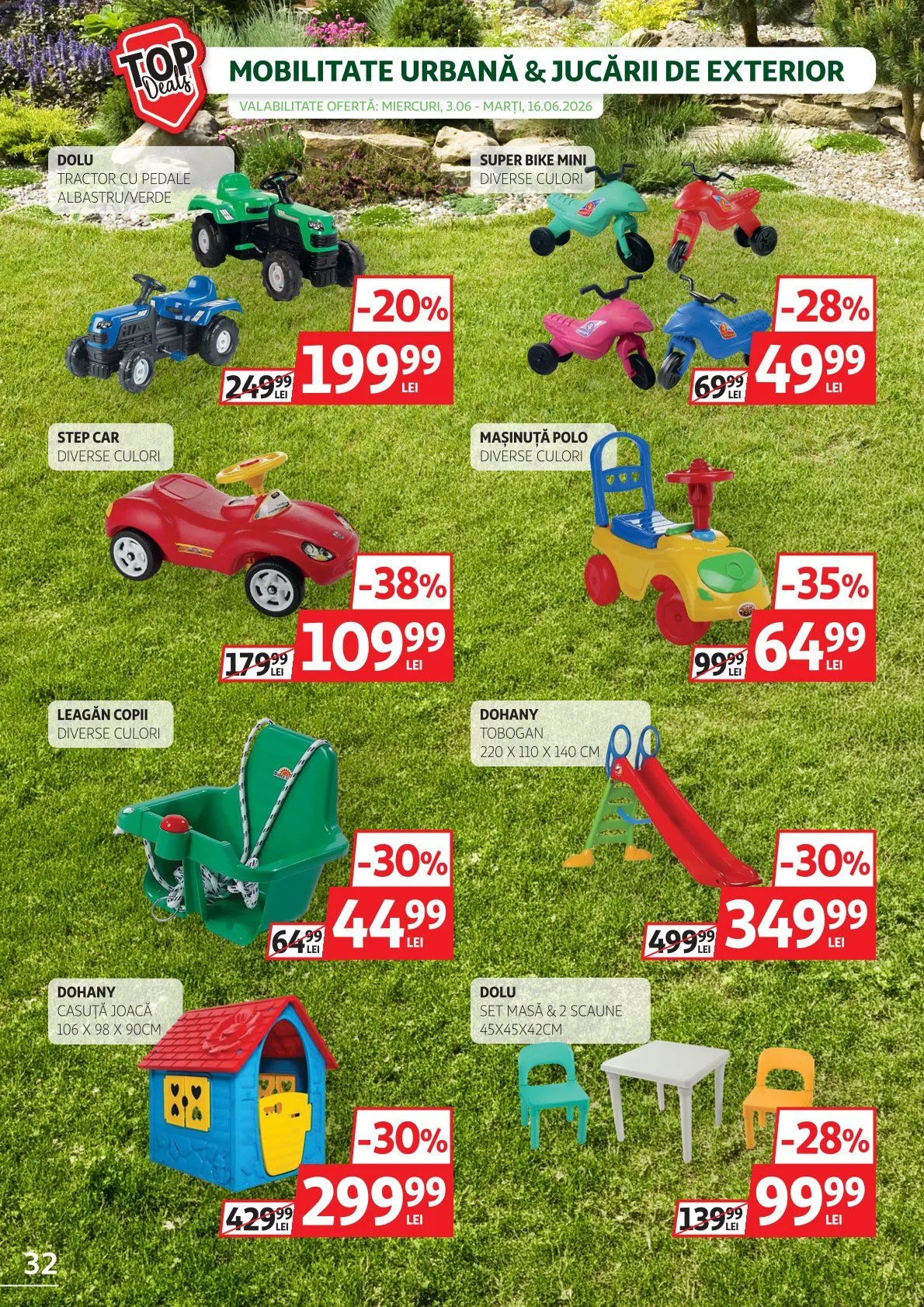 Catalog Auchan  de la 3 iunie până la 16 iunie 2026 - Revista Pagina 32