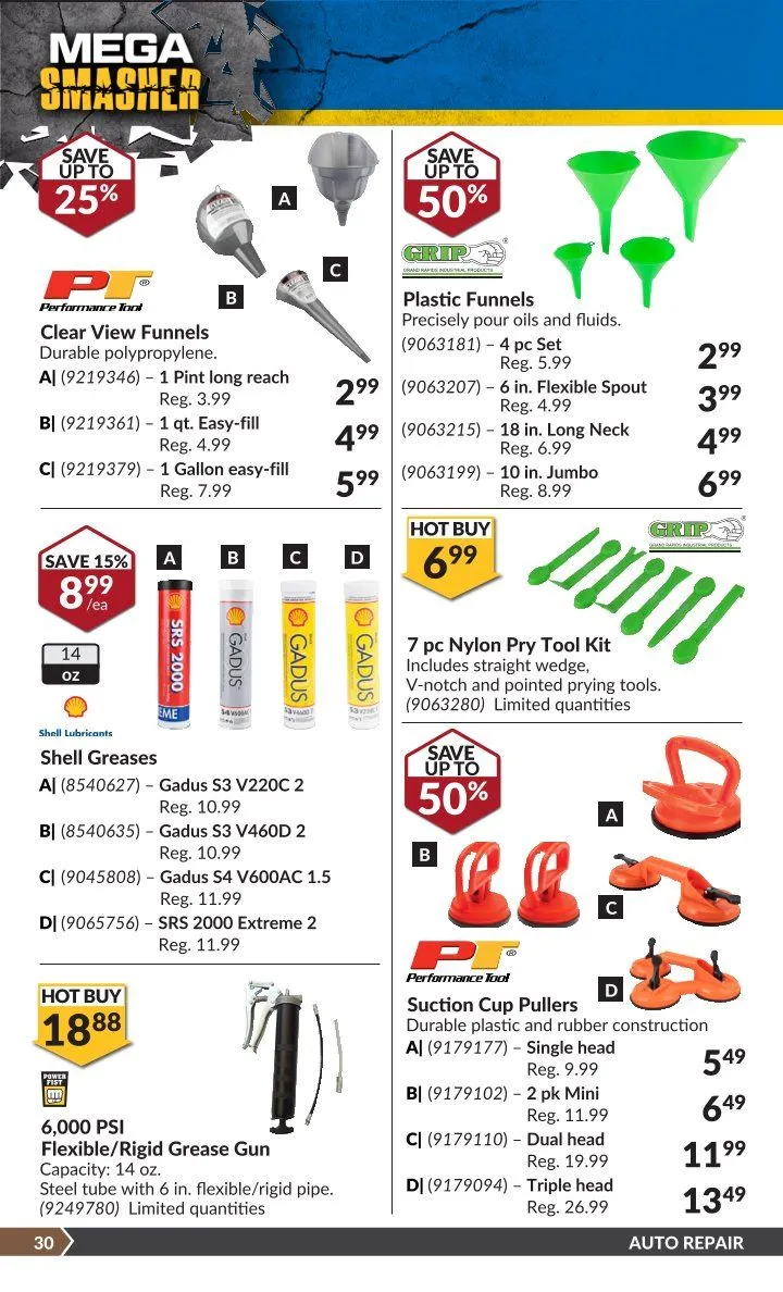 Princess Auto flyers from March 11 to March 23 2025 - flyer page 33