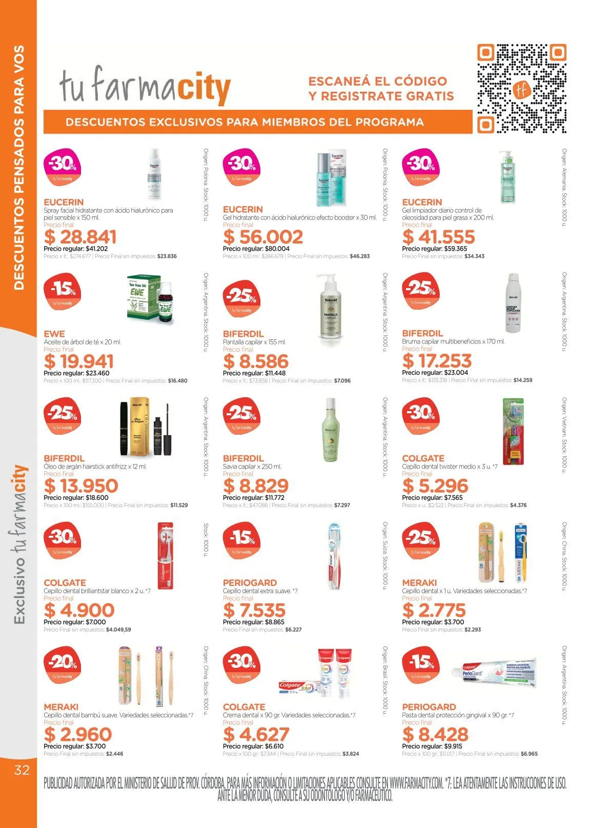 Ofertas de Farmacity Ofertas 1 de julio al 22 de julio 2026 - Página 32 del catálogo