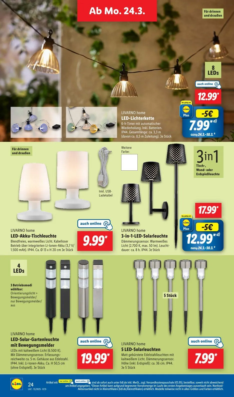 Lidl Prospekt von 24. März bis 29. März 2025 - Prospekt seite 32