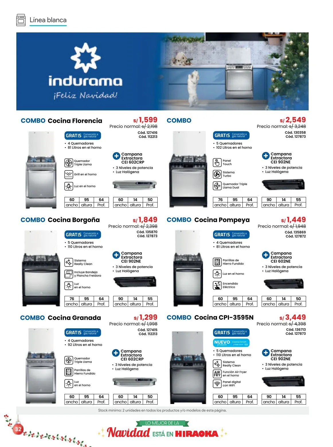Catalogo de Hiraoka Ofertas 9 de diciembre al 31 de diciembre 2025 - Pag 32