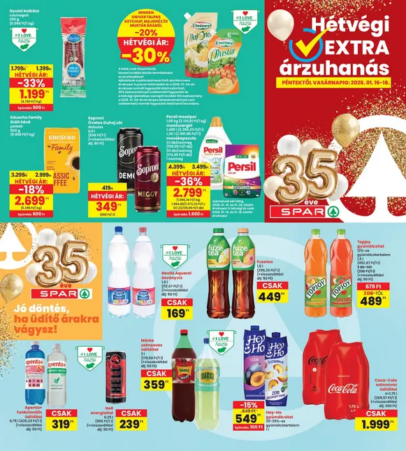 Katalógus  Interspar legfrissebb ajánlatai január 15.-tól január 21.-ig 2026. - Oldal 32