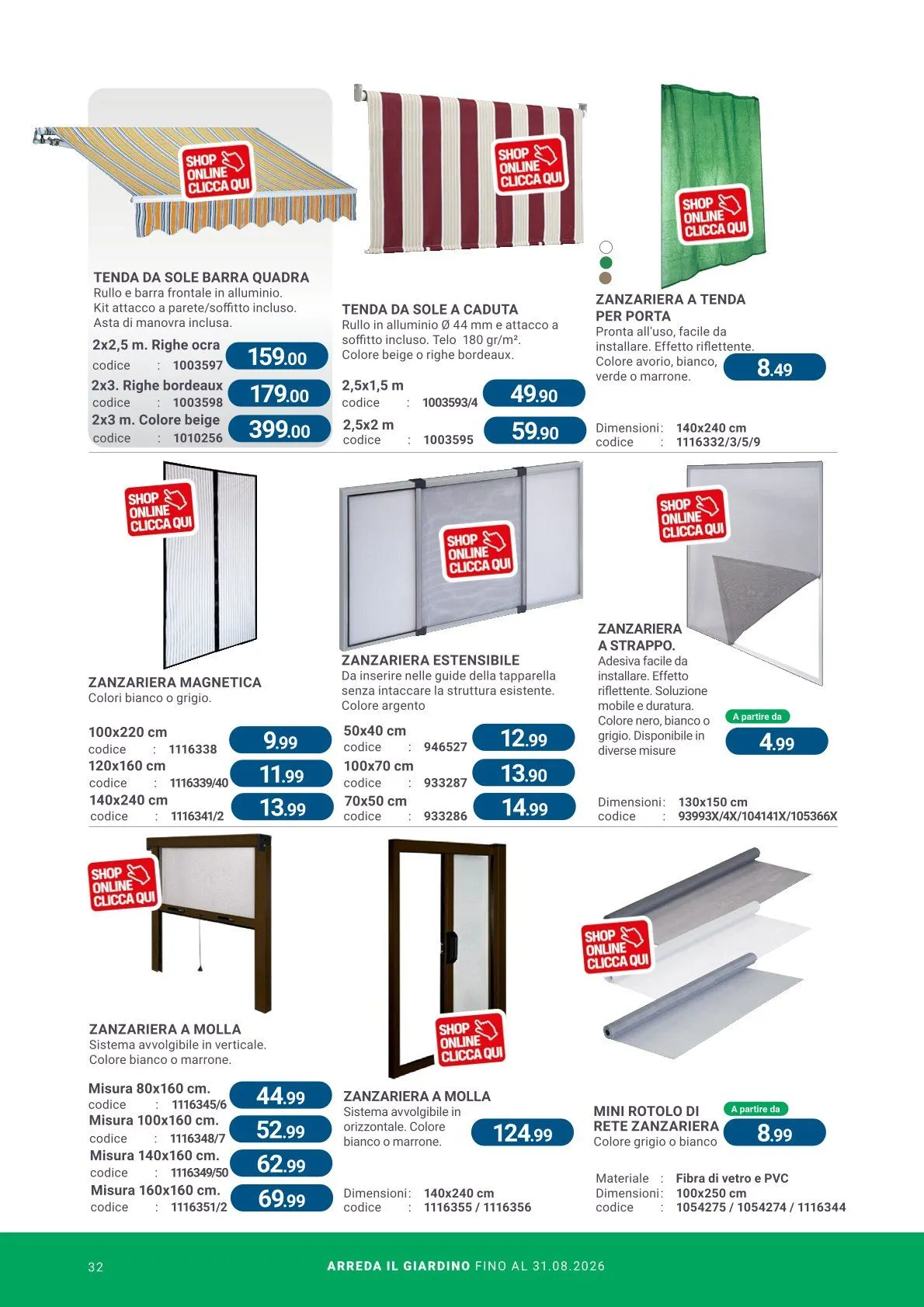  Volantini Cfadda da 8 aprile a 31 agosto di 2026 - Pagina del volantino 32