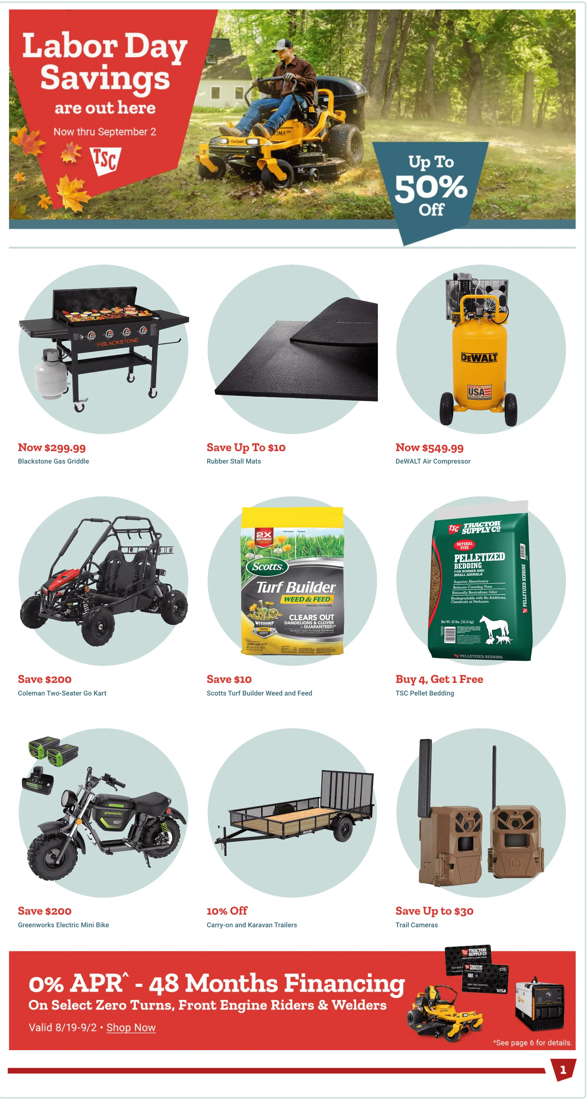 Weekly ad Labor Day Savings from August 29 to September 4 2024 - Page 1