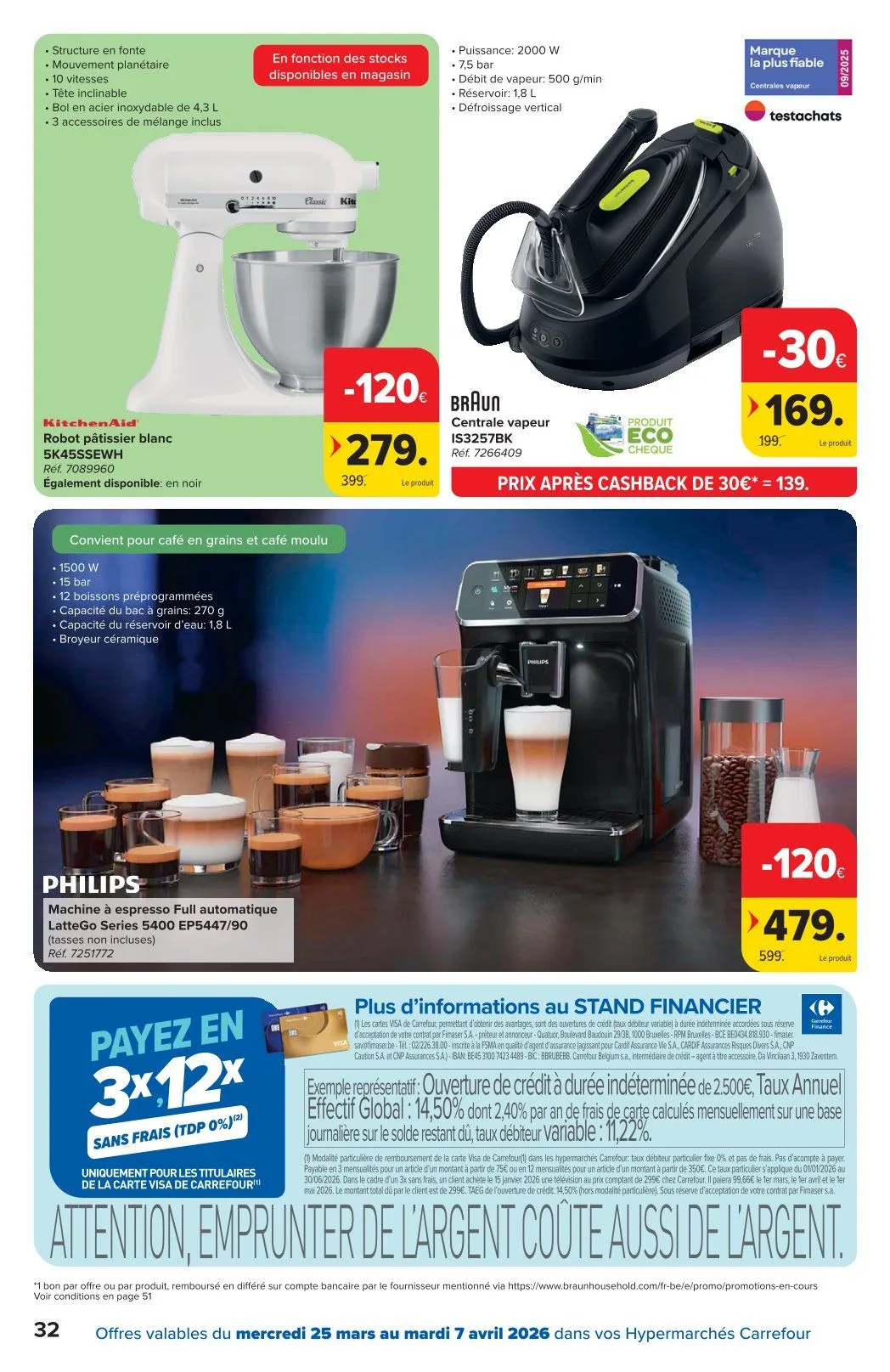 Carrefour folders van 25 maart tot 7 april 2026 - folder pagina 32