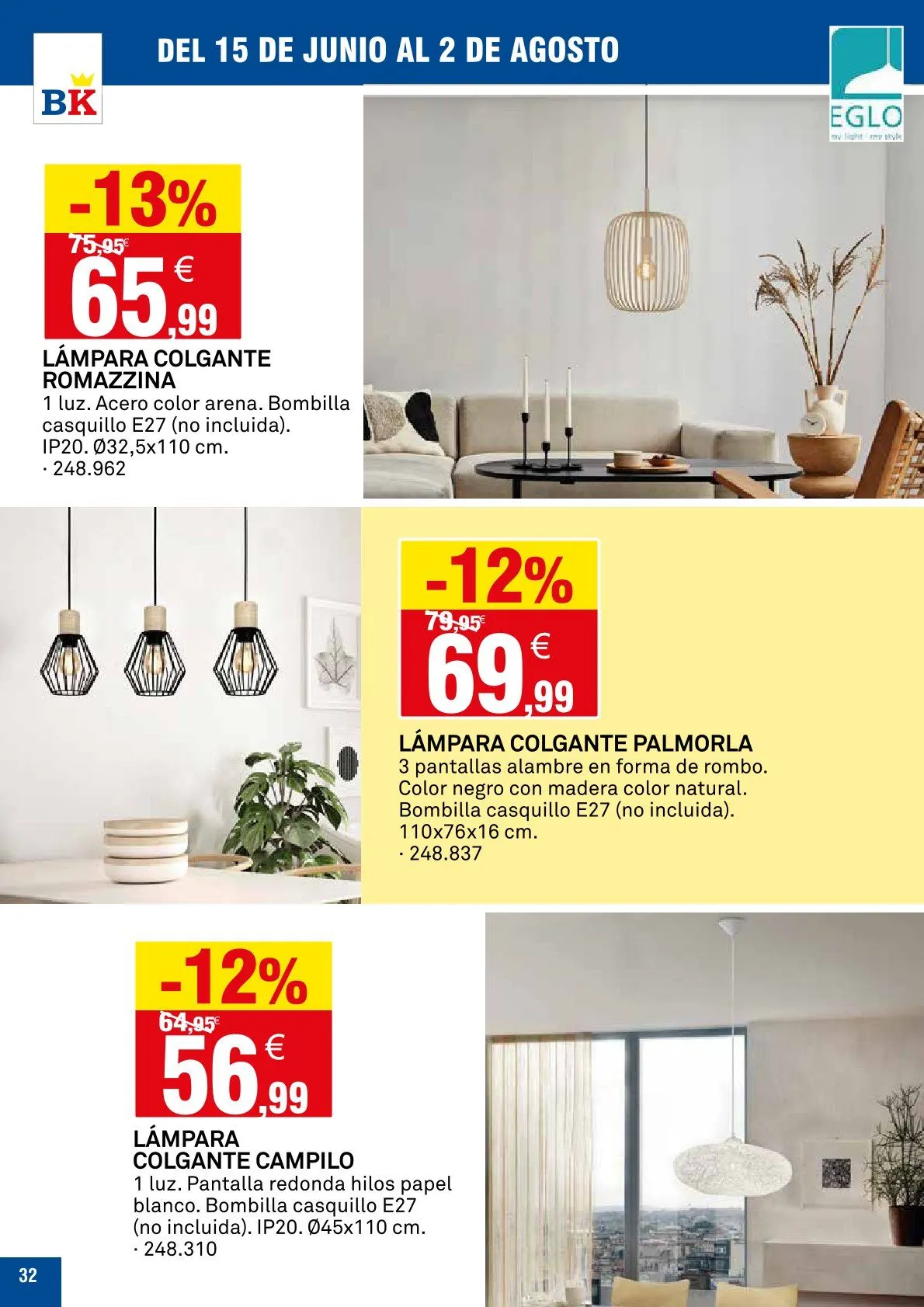 Catálogo de Bricoking Ofertas 15 de junio al 2 de agosto 2026 - Página 32