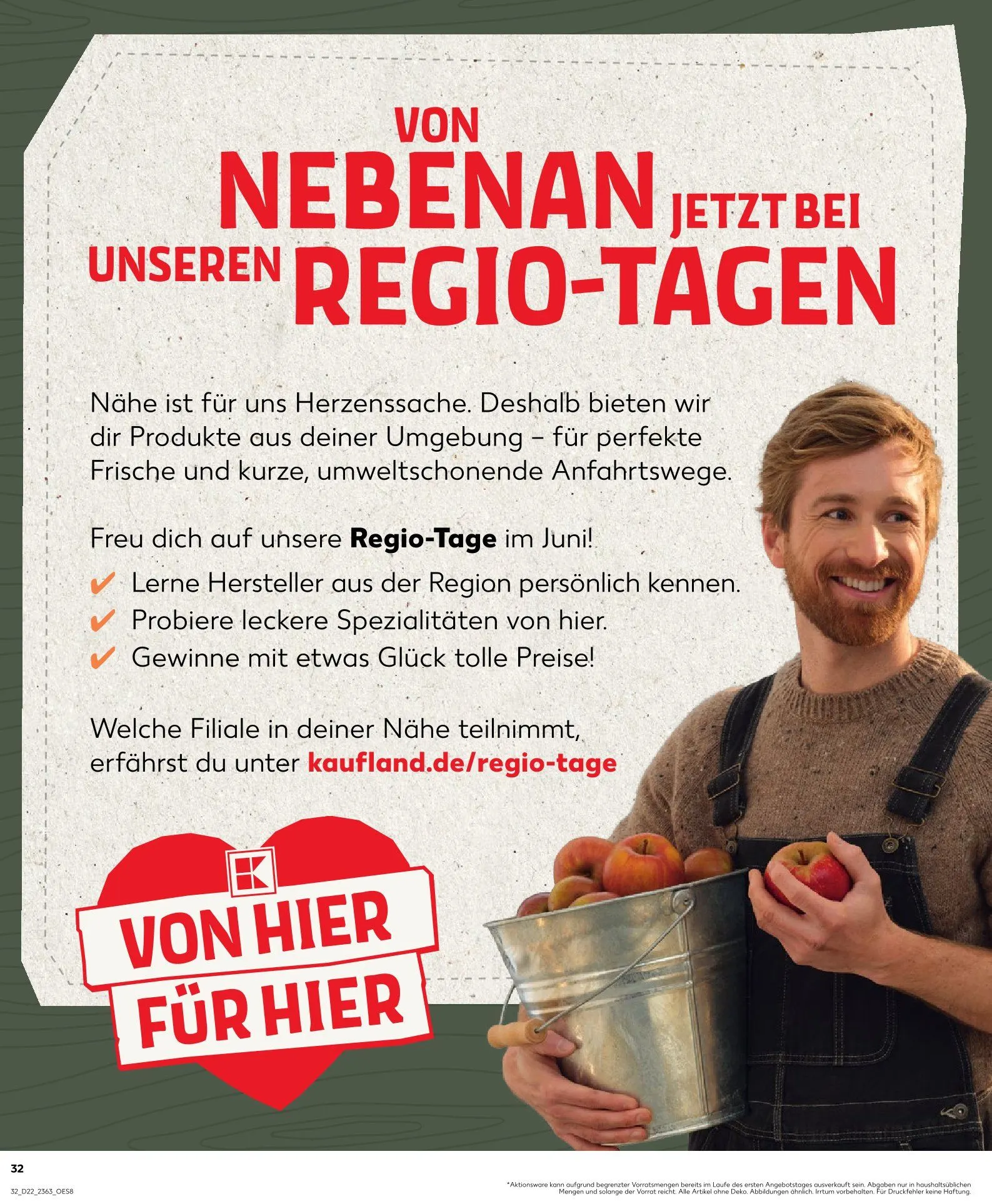 Kaufland Prospekt von 30. Mai bis 4. Juni 2025 - Prospekt seite 32