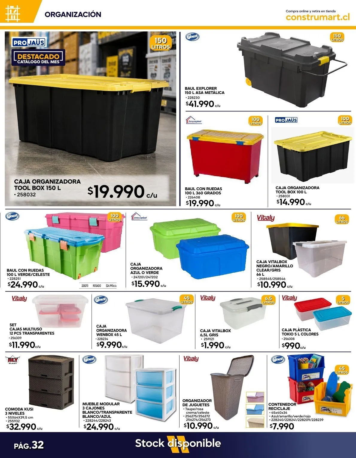Catálogo de Construmart Ofertas 1 de junio al 30 de junio 2026 - Página 32