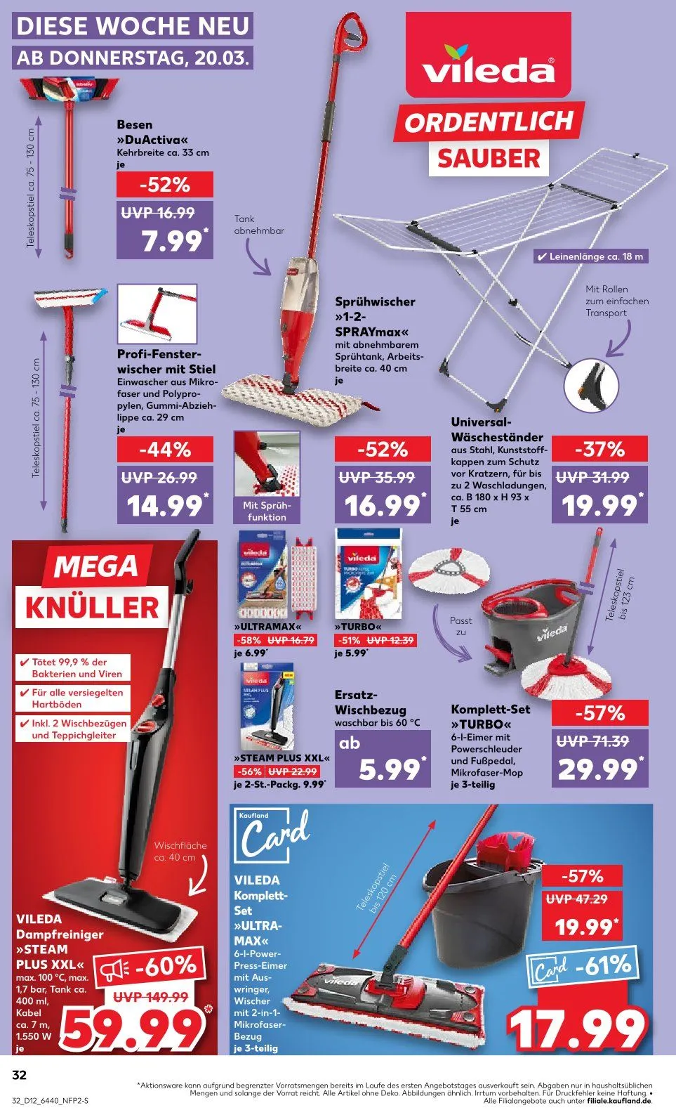 Kaufland Prospekt von 20. März bis 26. März 2025 - Prospekt seite 32