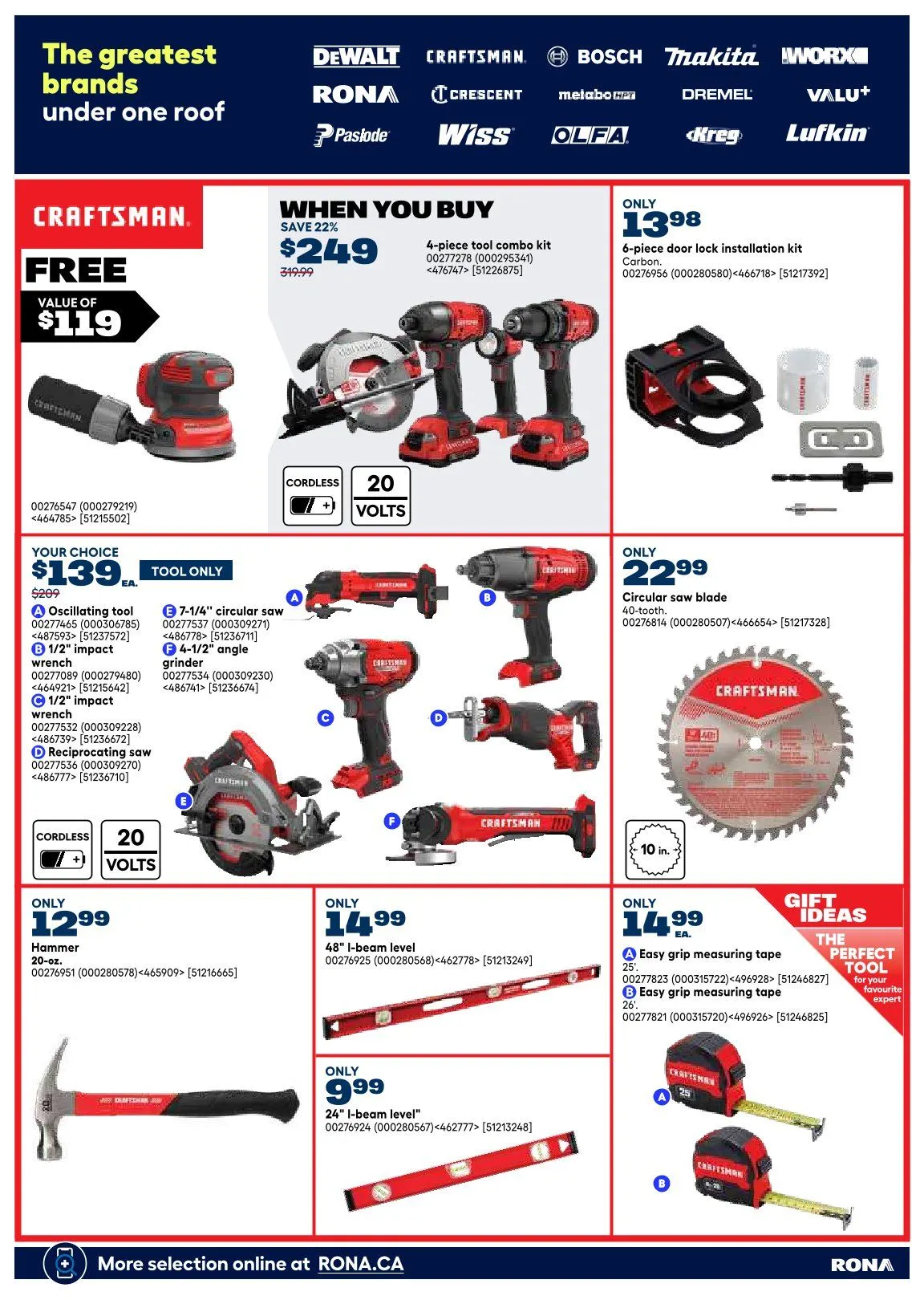  RONA Sales from May 14 to May 17 2026 - flyer page 32