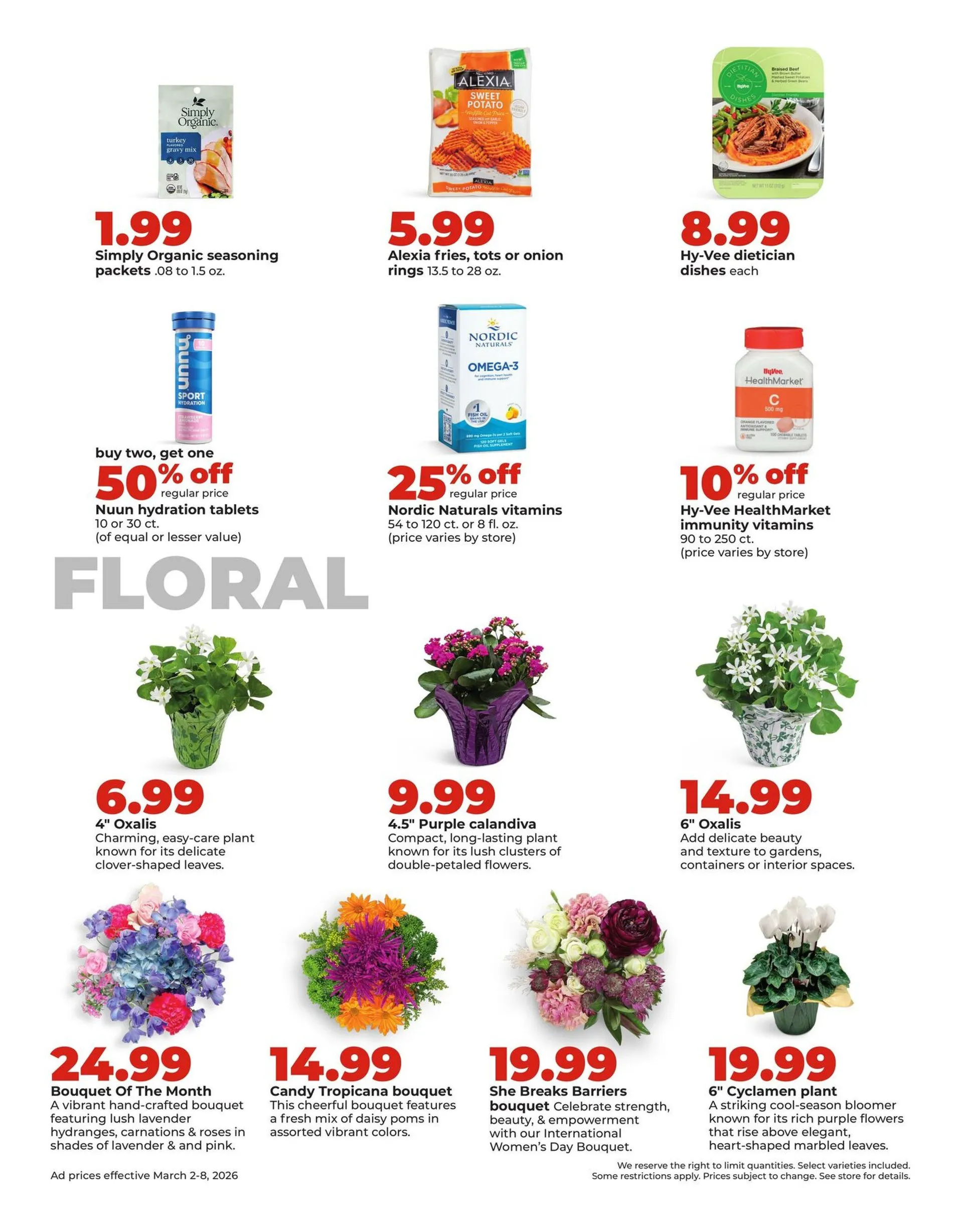 Weekly ad HyVee Sales from March 2 to March 8 2026 - Page 32