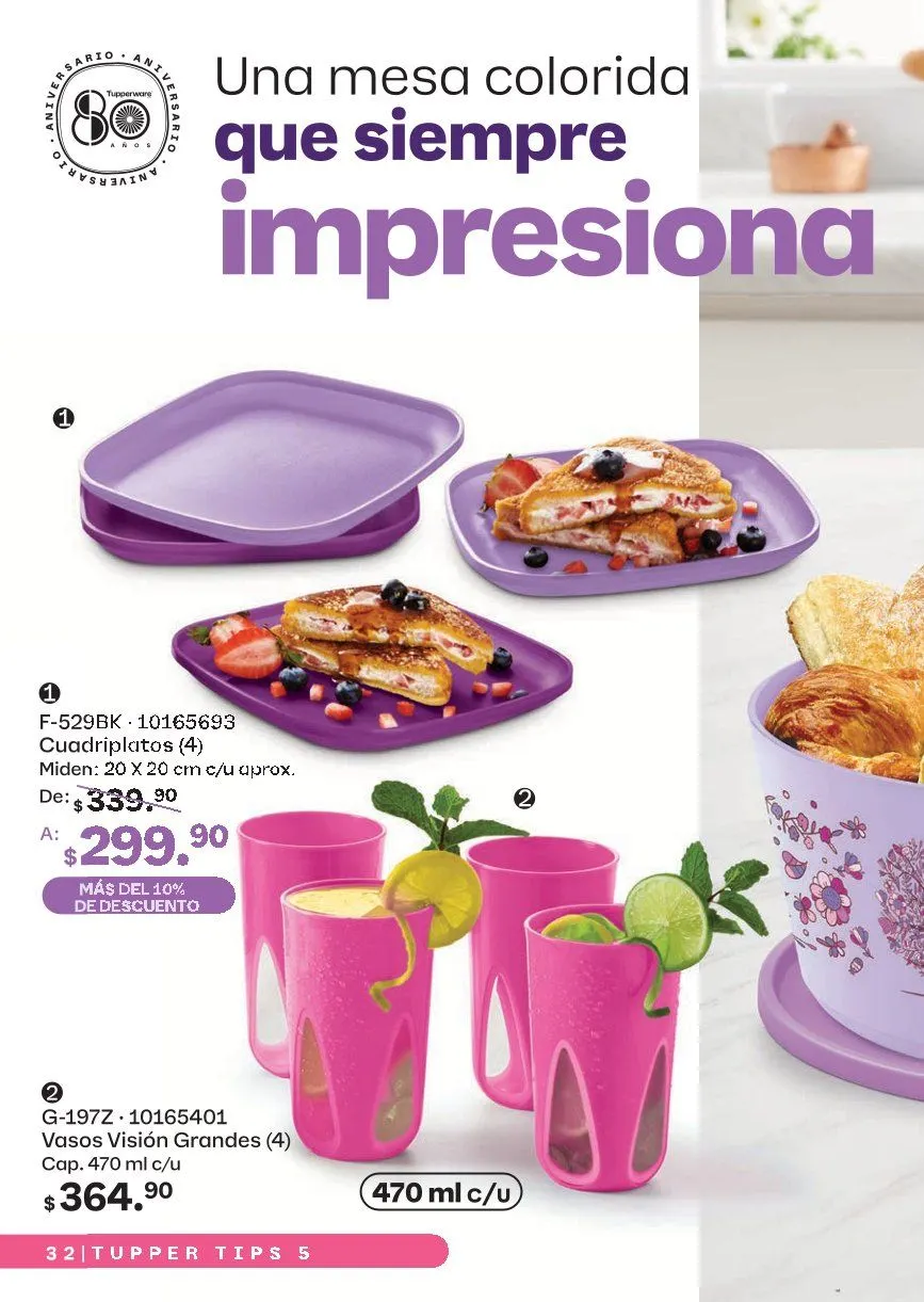 Catálogo de Tupperware Ofertas 17 de abril al 20 de mayo 2026 - Pagina 32