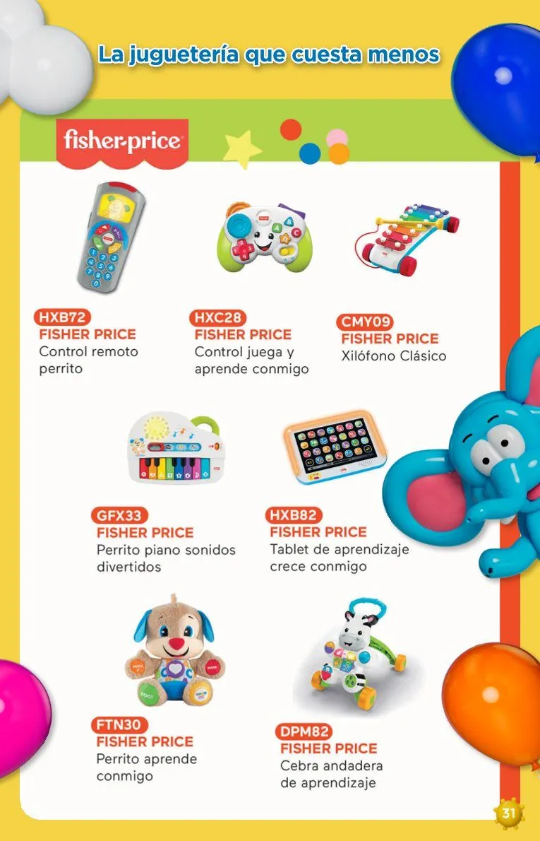 Catálogo de Chedrauilandia - Juguetes al mejor precio 17 de septiembre al 25 de diciembre 2024 - Pagina 31