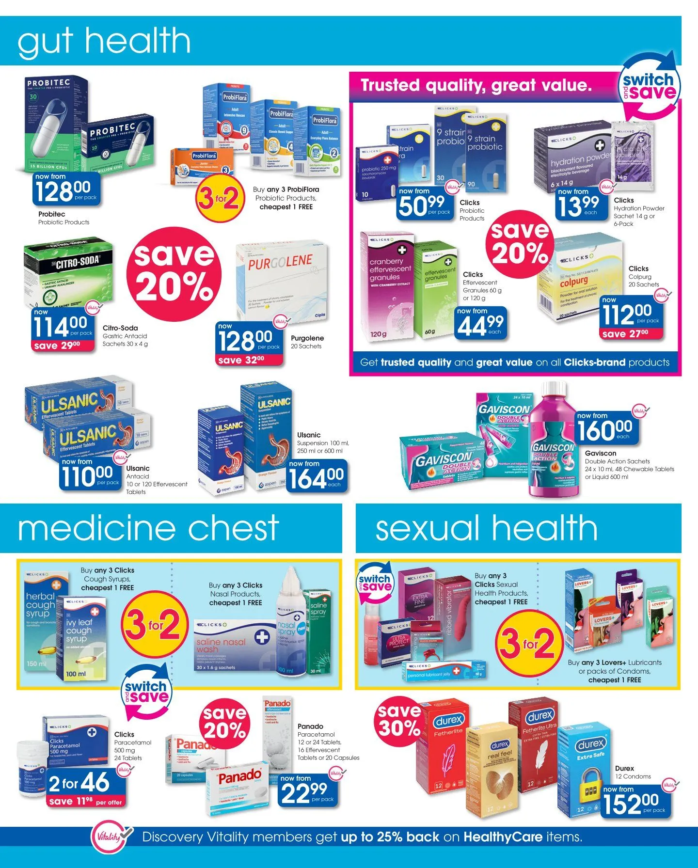 Clicks Sales from 10 February to 24 February 2026 - Catalogue Page 32