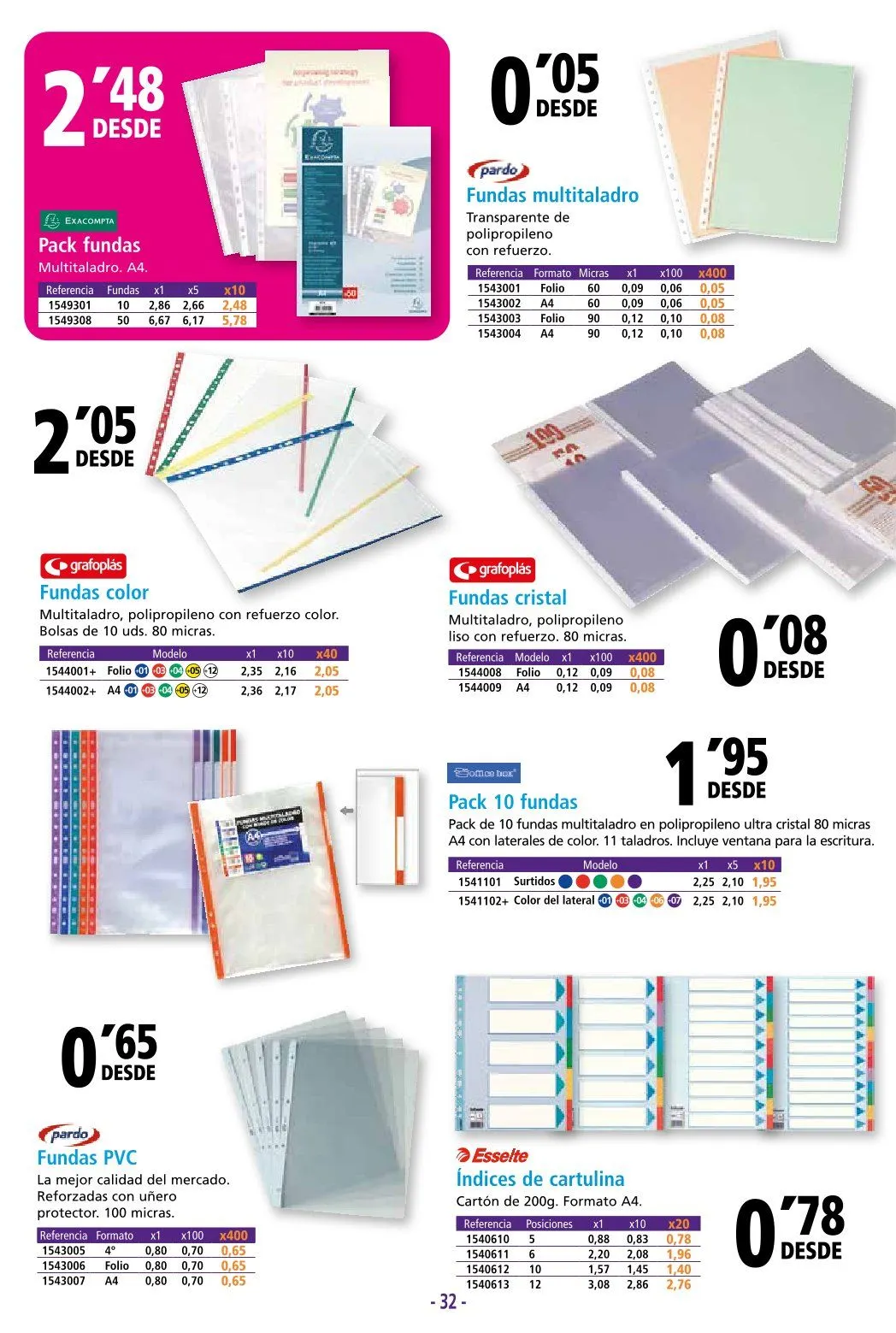 Catálogo de Catálogos de Folder 11 de octubre al 5 de febrero 2026 - Página 32