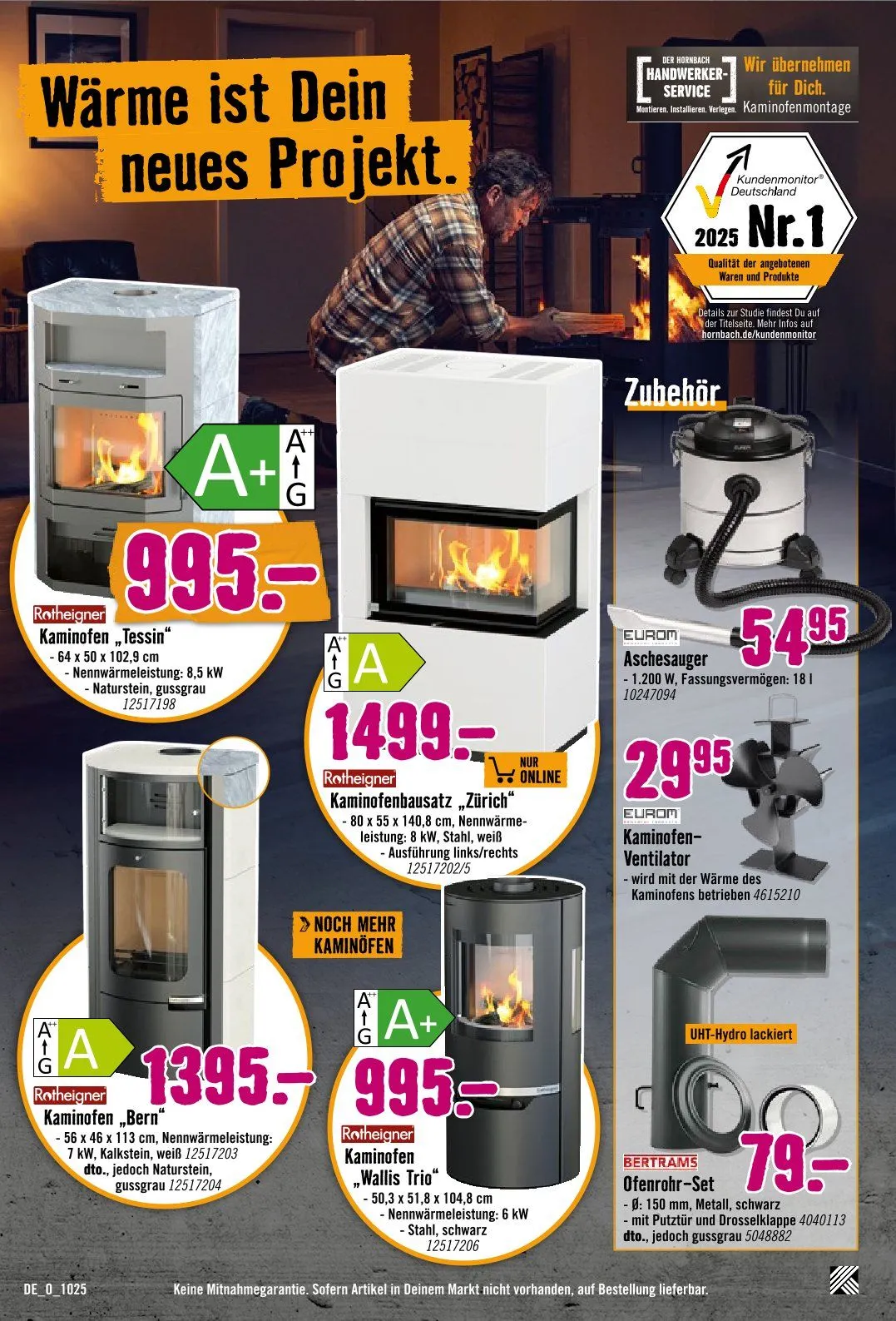 Hornbach Angebote von 29. Oktober bis 4. November 2025 - Prospekt seite 32