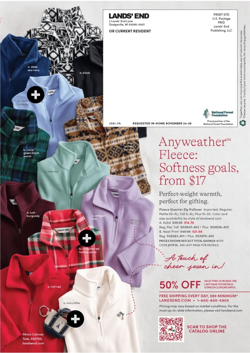 Weekly ad Land's End Sales from December 1 to December 16 2025 - Page 31
