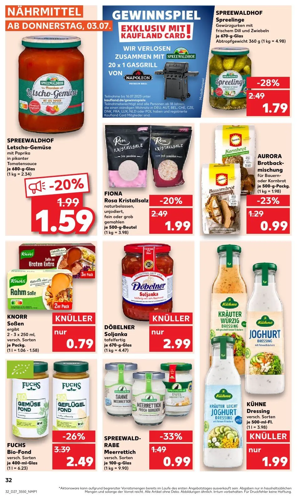 Kaufland Prospekt von 3. Juli bis 9. Juli 2025 - Prospekt seite 26