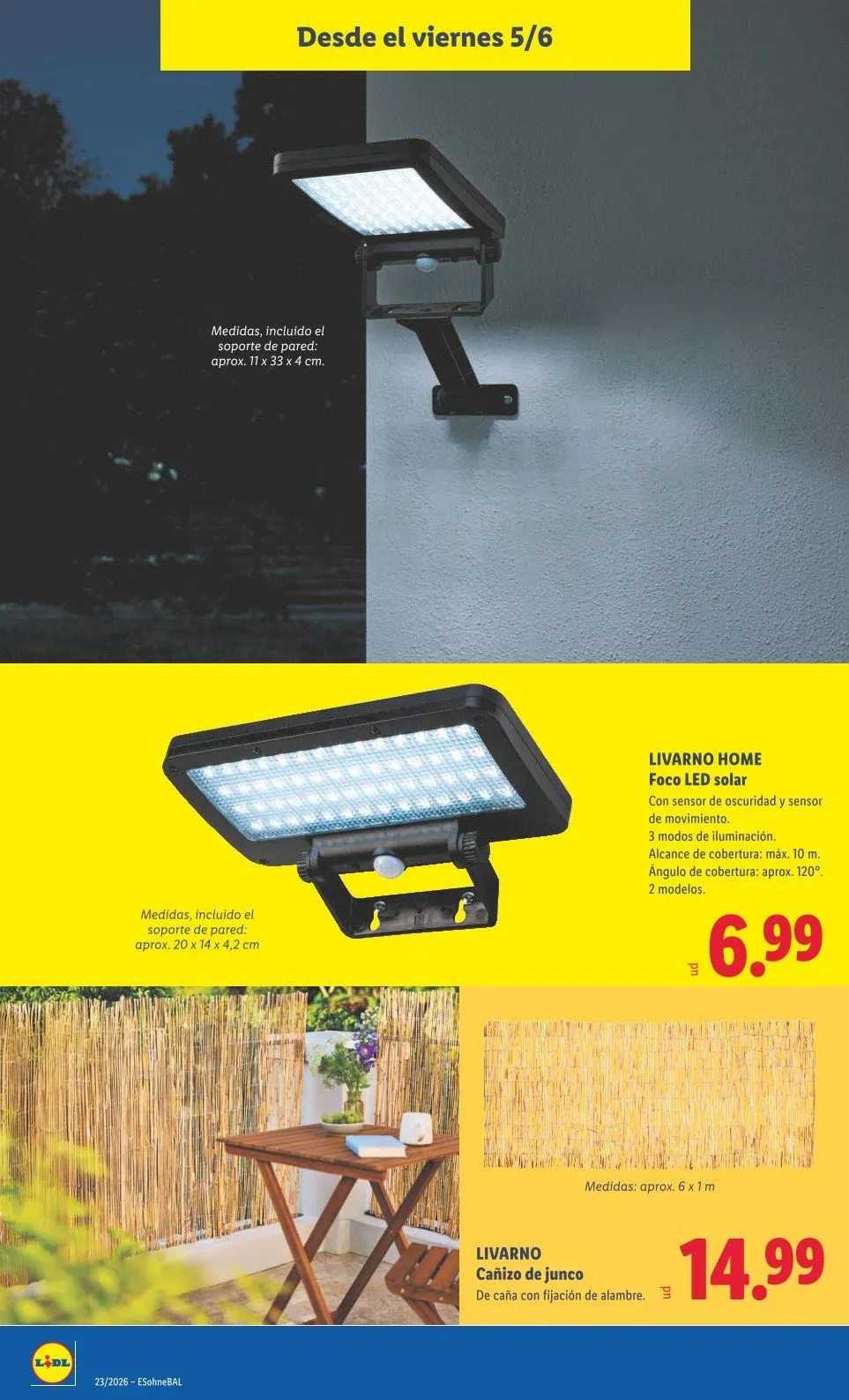 Catálogo de  Catálogos de Lidl 1 de junio al 7 de junio 2026 - Página 32