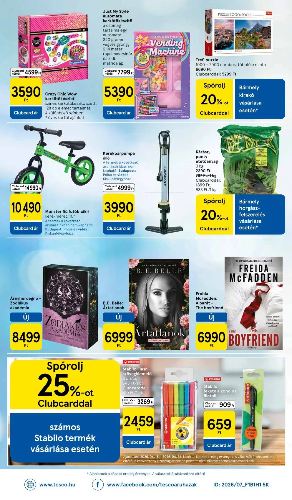 Katalógus TESCO legfrissebb ajánlatai április 16.-tól április 23.-ig 2026. - Oldal 32