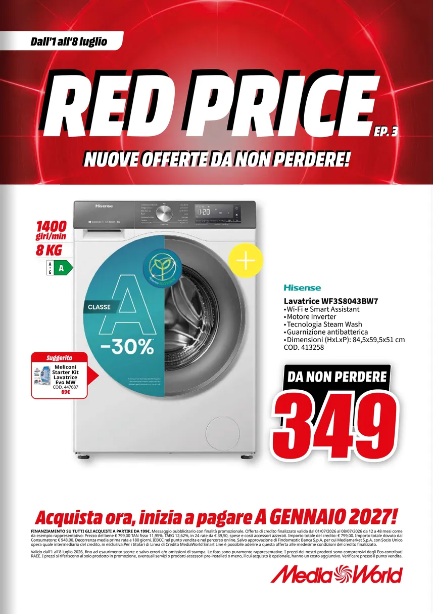 Volantini MEDIAWORLD da 1 luglio a 8 luglio di 2026 - Pagina del volantino 32