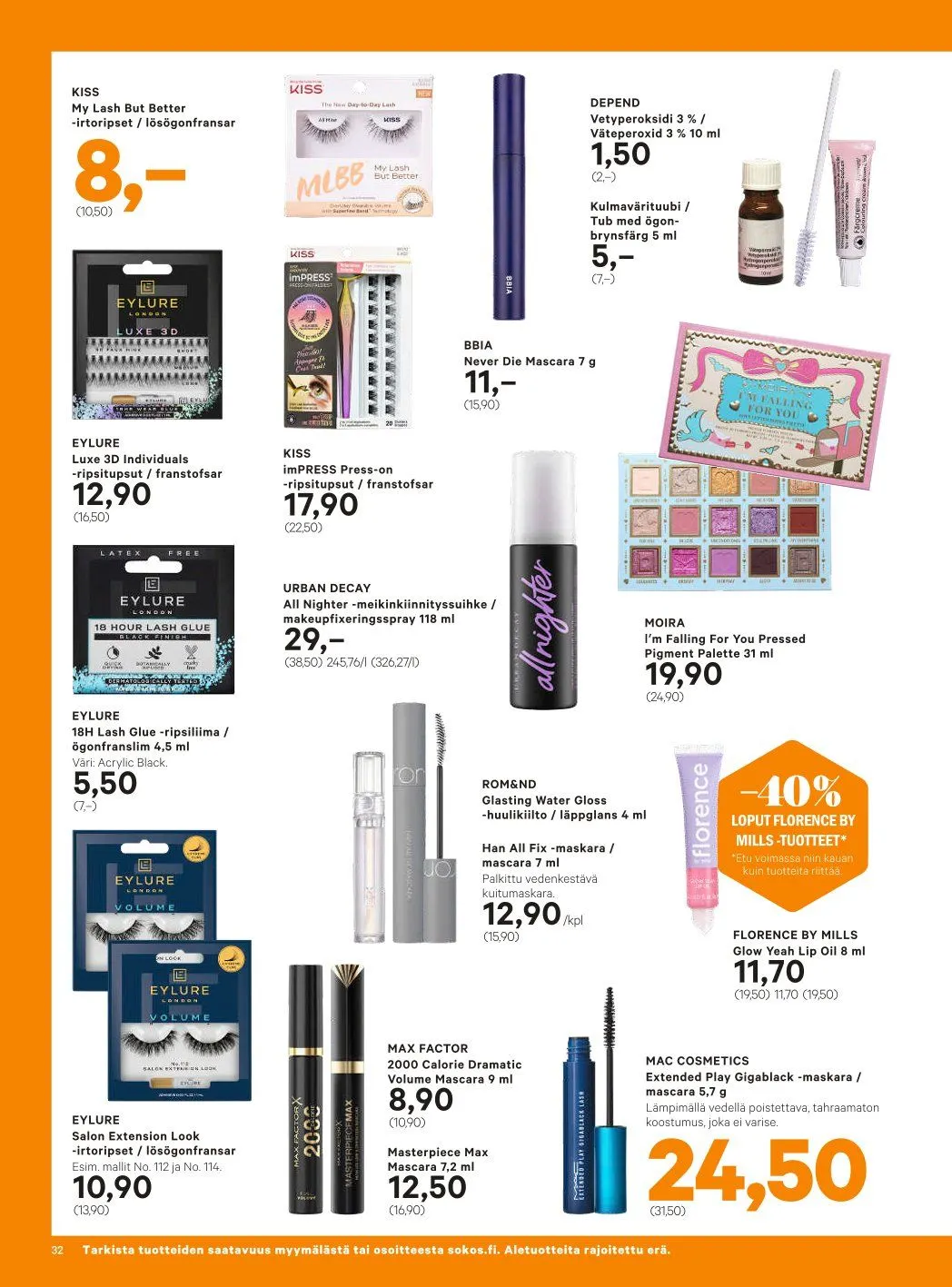 Sokos Tarjoukset voimassa alkaen 8. tammikuuta - 19. tammikuuta 2025 - Tarjouslehti sivu 32