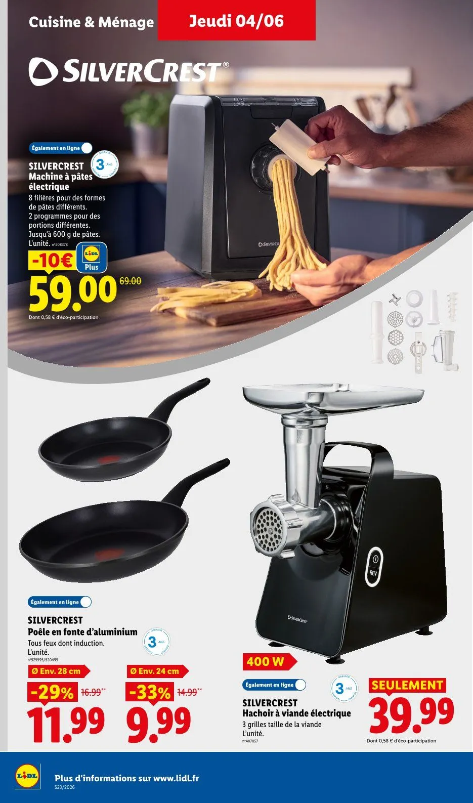 Catalogues Lidl  du 4 juin au 10 juin 2026 - Catalogue page 32