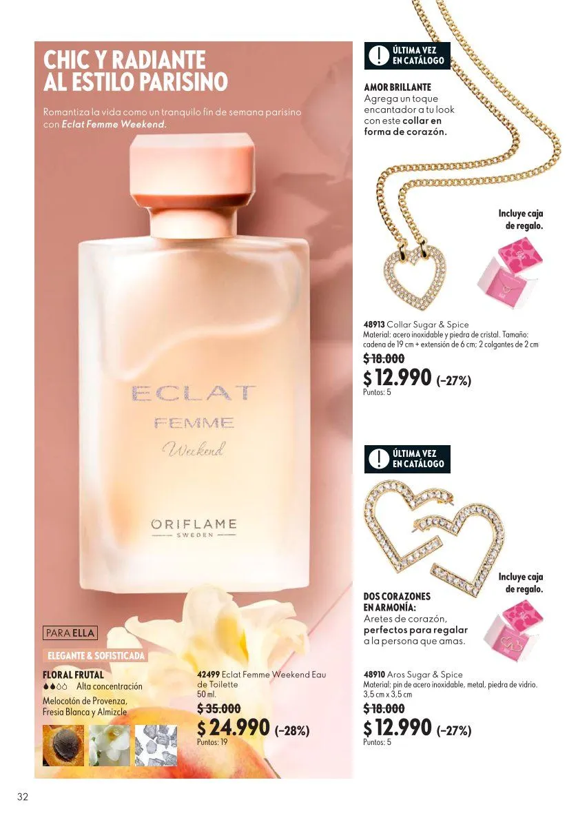 Catálogo de Oriflame Ofertas 11 de julio al 31 de julio 2026 - Página 32