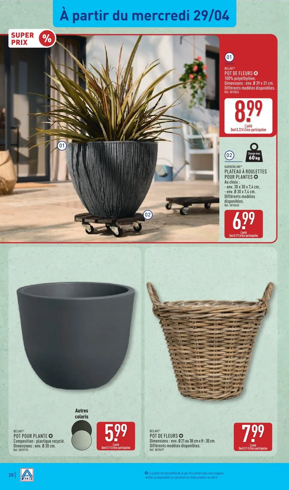  ALDI Catalogue du 29 avril au 4 mai 2026 - Catalogue page 32