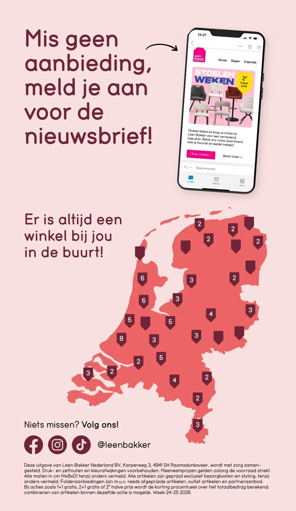Leen Bakker folders van 8 juni tot 21 juni 2026 - Folder pagina 32