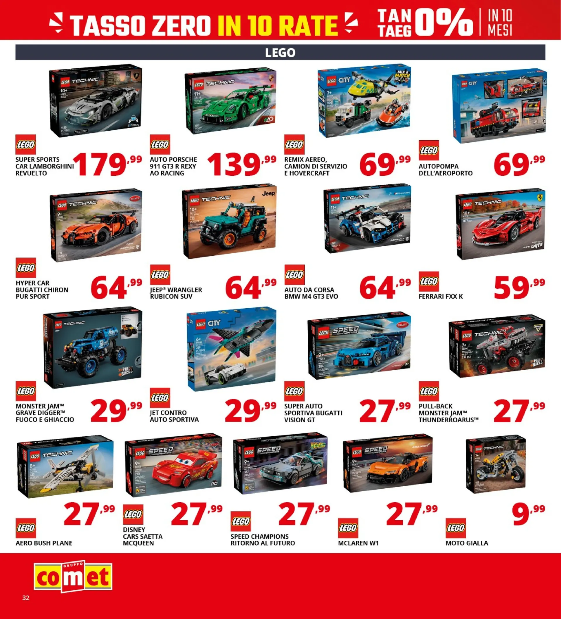 Comet Volantino da 9 aprile a 22 aprile di 2026 - Pagina del volantino 32