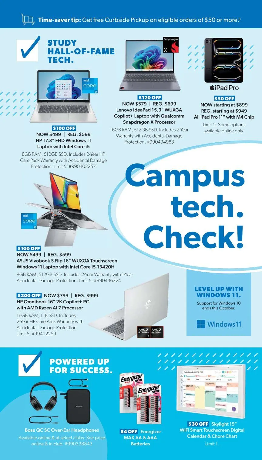 Weekly ad Sam's Club Sales from July 23 to August 17 2025 - Page 40