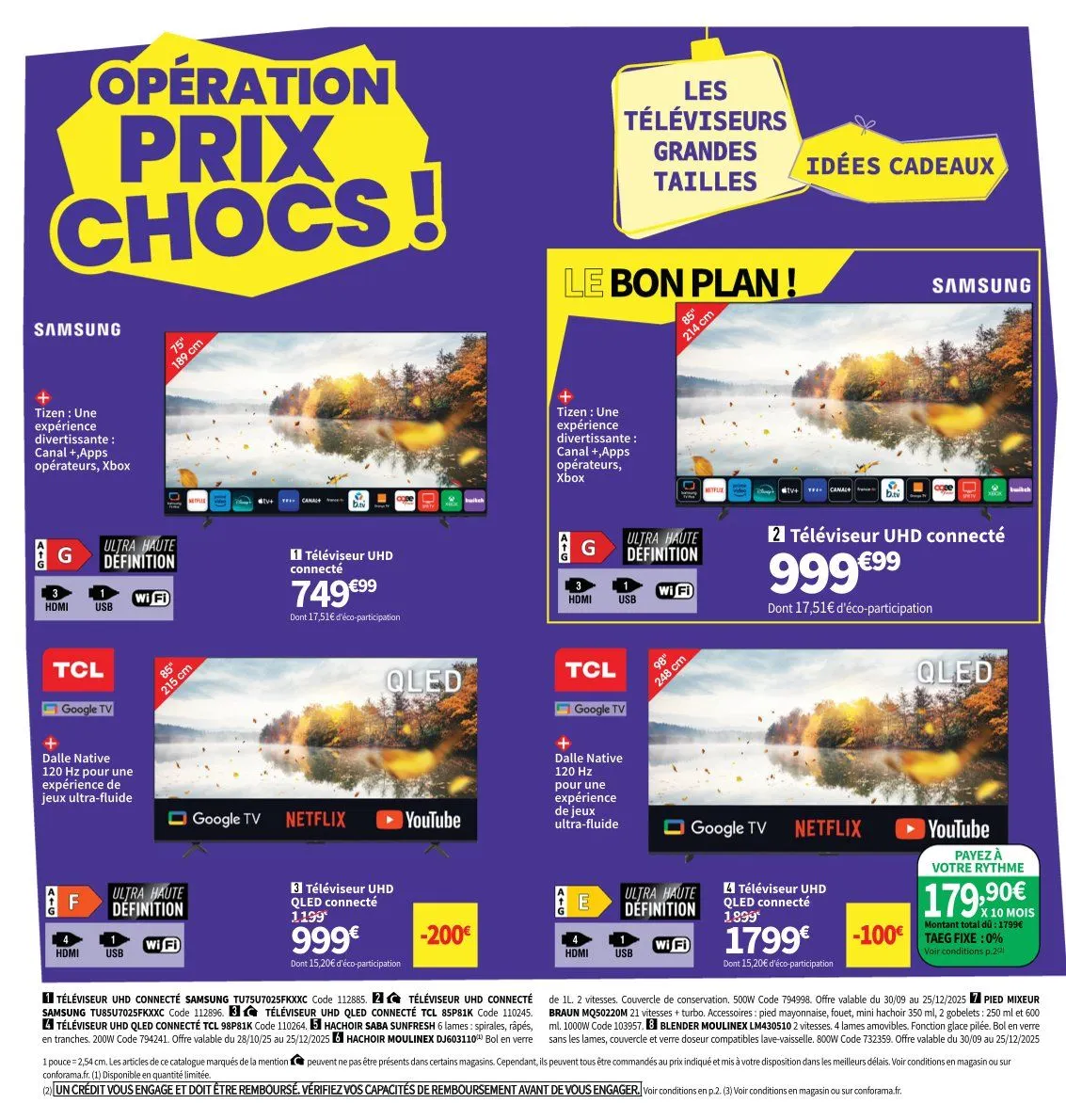 Catalogues Conforama du 28 octobre au 25 décembre 2025 - Catalogue page 32