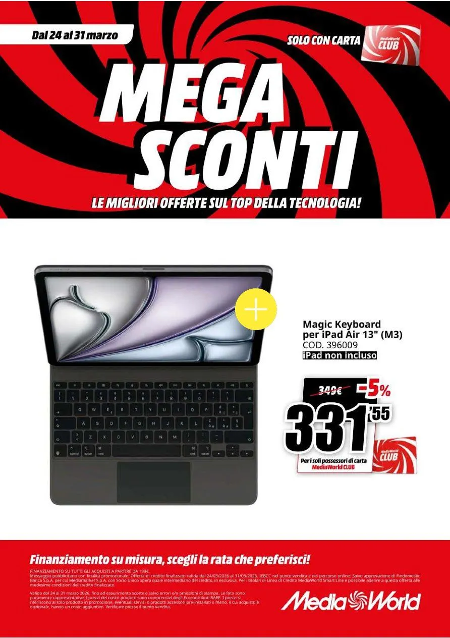  Mediaworld Volantino da 24 marzo a 31 marzo di 2026 - Pagina del volantino 32