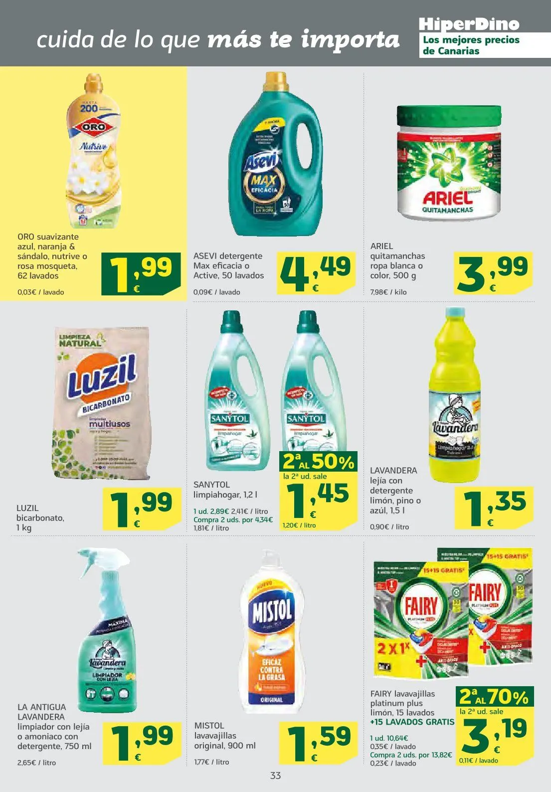 Catálogo de HiperDino - Catálogos semanales 26 de agosto al 9 de septiembre 2025 - Página 33