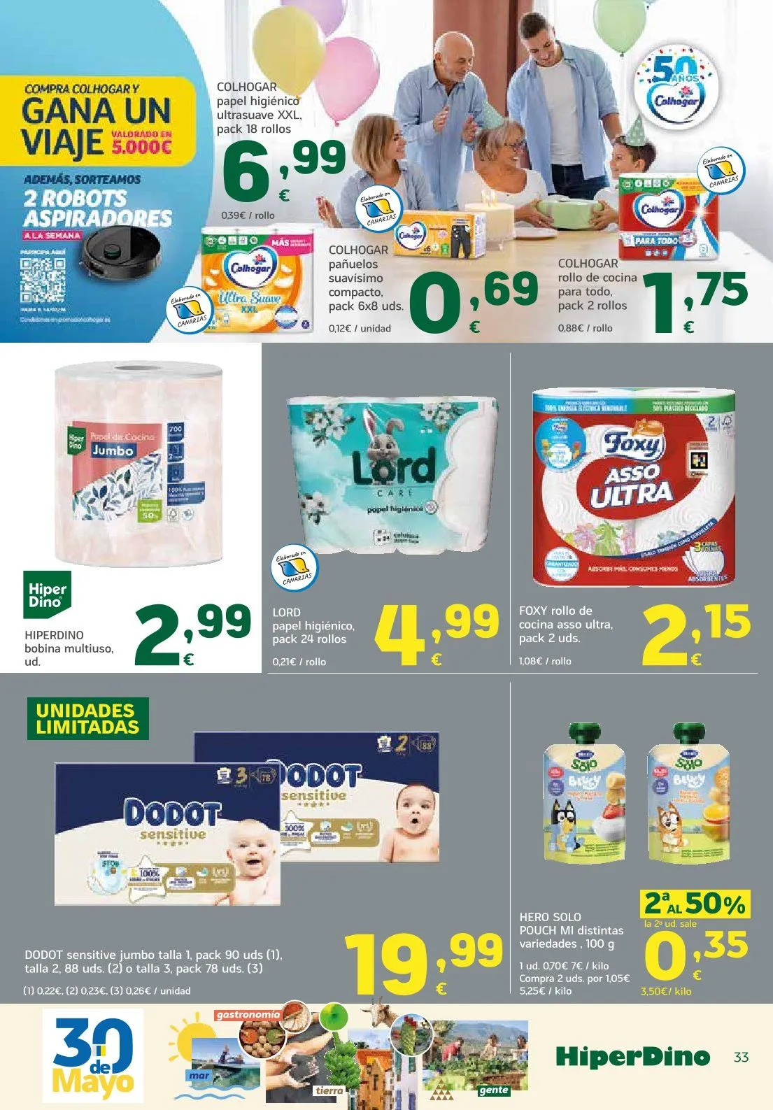 Catálogo de HiperDino Ofertas 25 de mayo al 8 de junio 2026 - Página 33