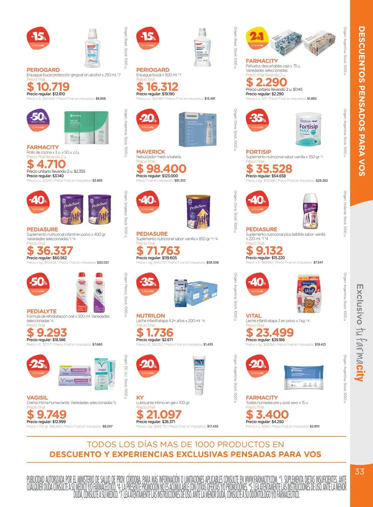 Ofertas de Farmacity Ofertas 1 de julio al 22 de julio 2026 - Página 33 del catálogo
