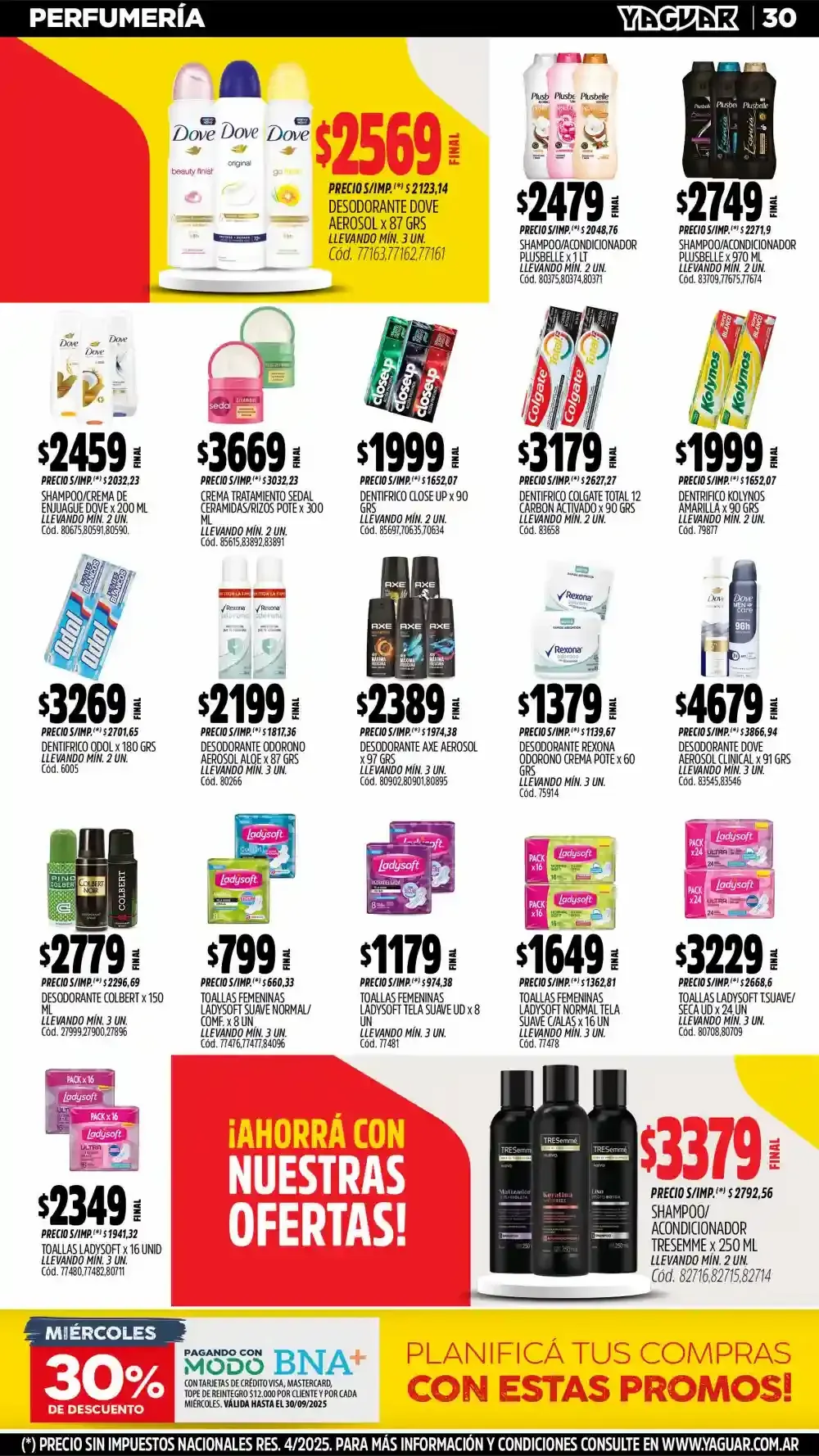 Ofertas de Ofertas Yaguar 1 de septiembre al 7 de septiembre 2025 - Página 37 del catálogo