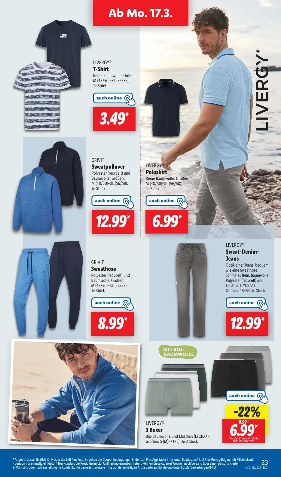 Lidl Prospekt von 17. März bis 22. März 2025 - Prospekt seite 33