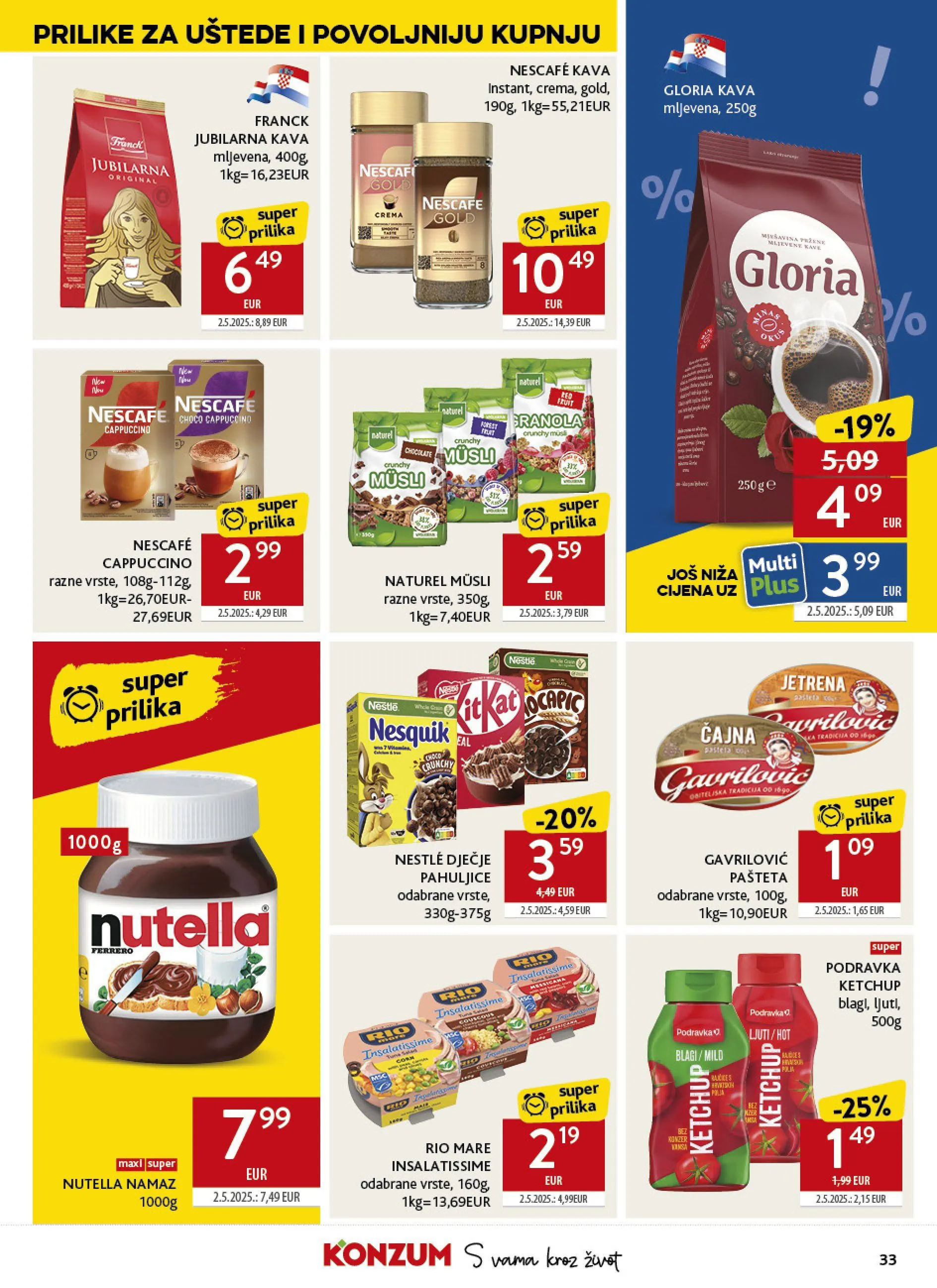 Katalog Konzum od 18. veljače do 24. veljače 2026. - Pregled Stranica 33