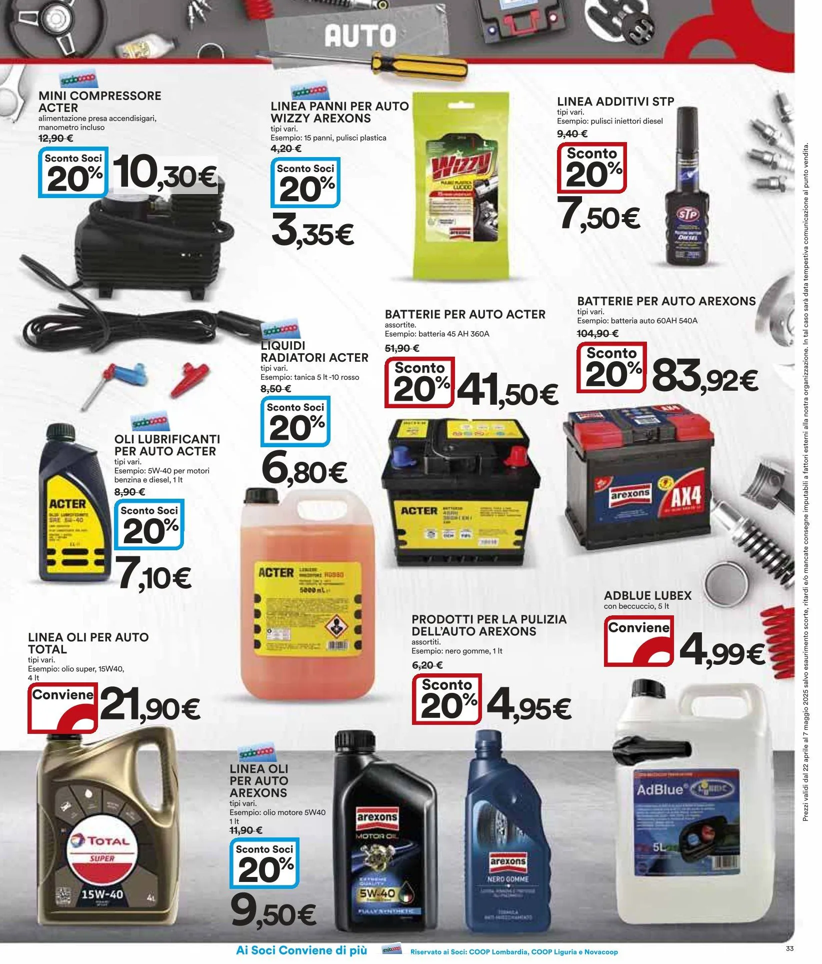 Ipercoop Volantino da 22 aprile a 7 maggio di 2025 - Pagina del volantino 33