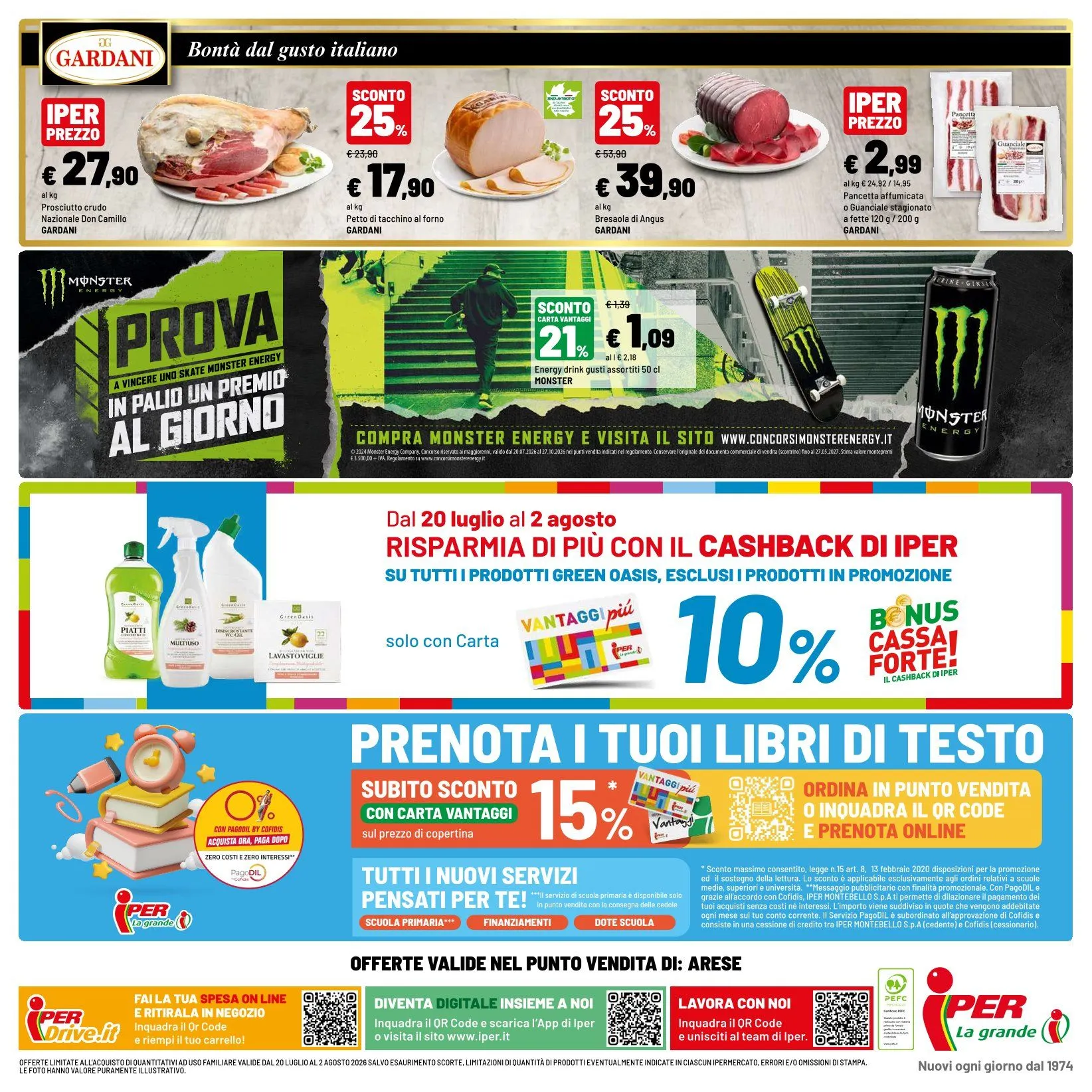  Volantini Iper, La grande i da 20 luglio a 2 agosto di 2026 - Pagina del volantino 33