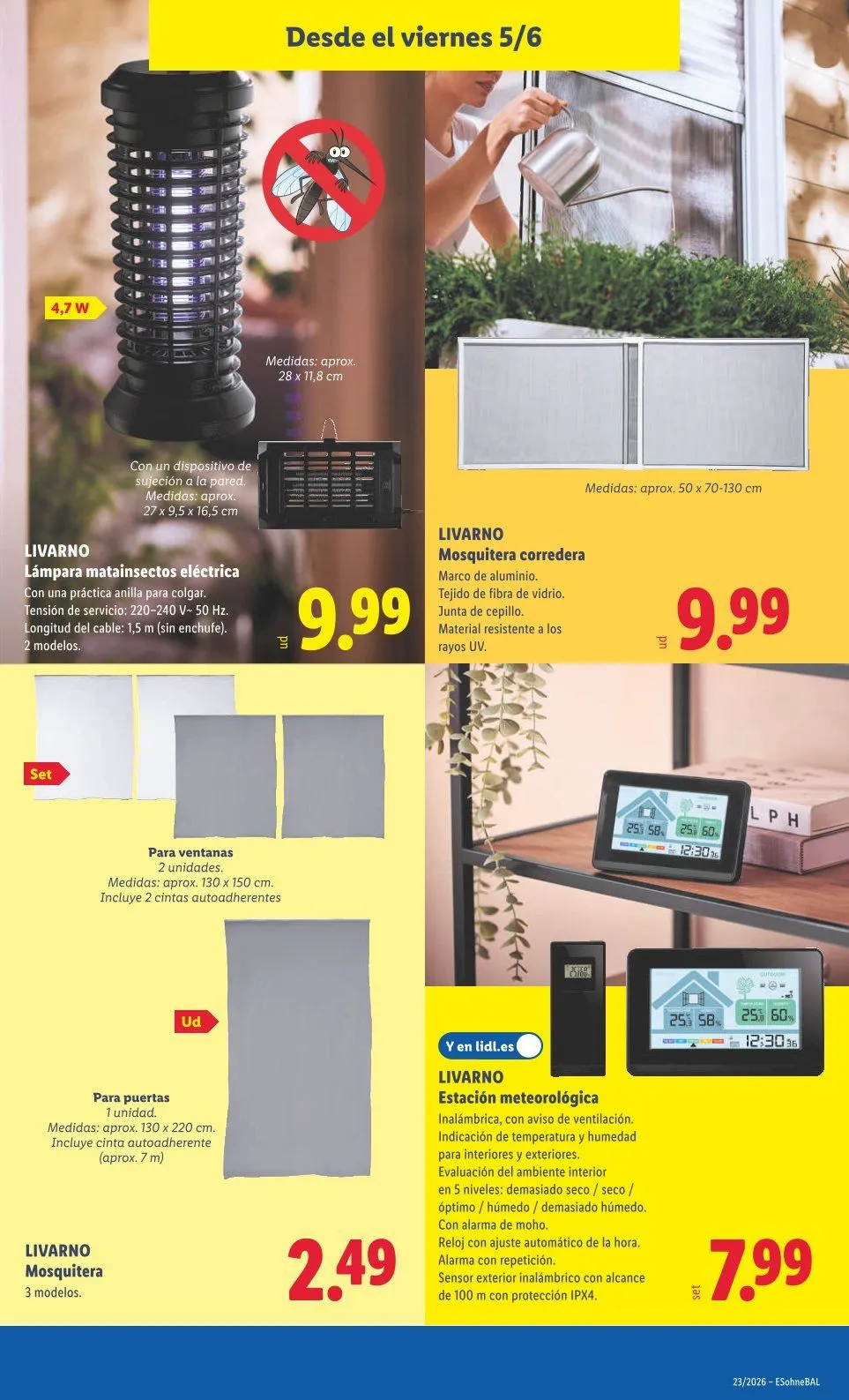 Catálogo de  Catálogos de Lidl 1 de junio al 7 de junio 2026 - Página 33