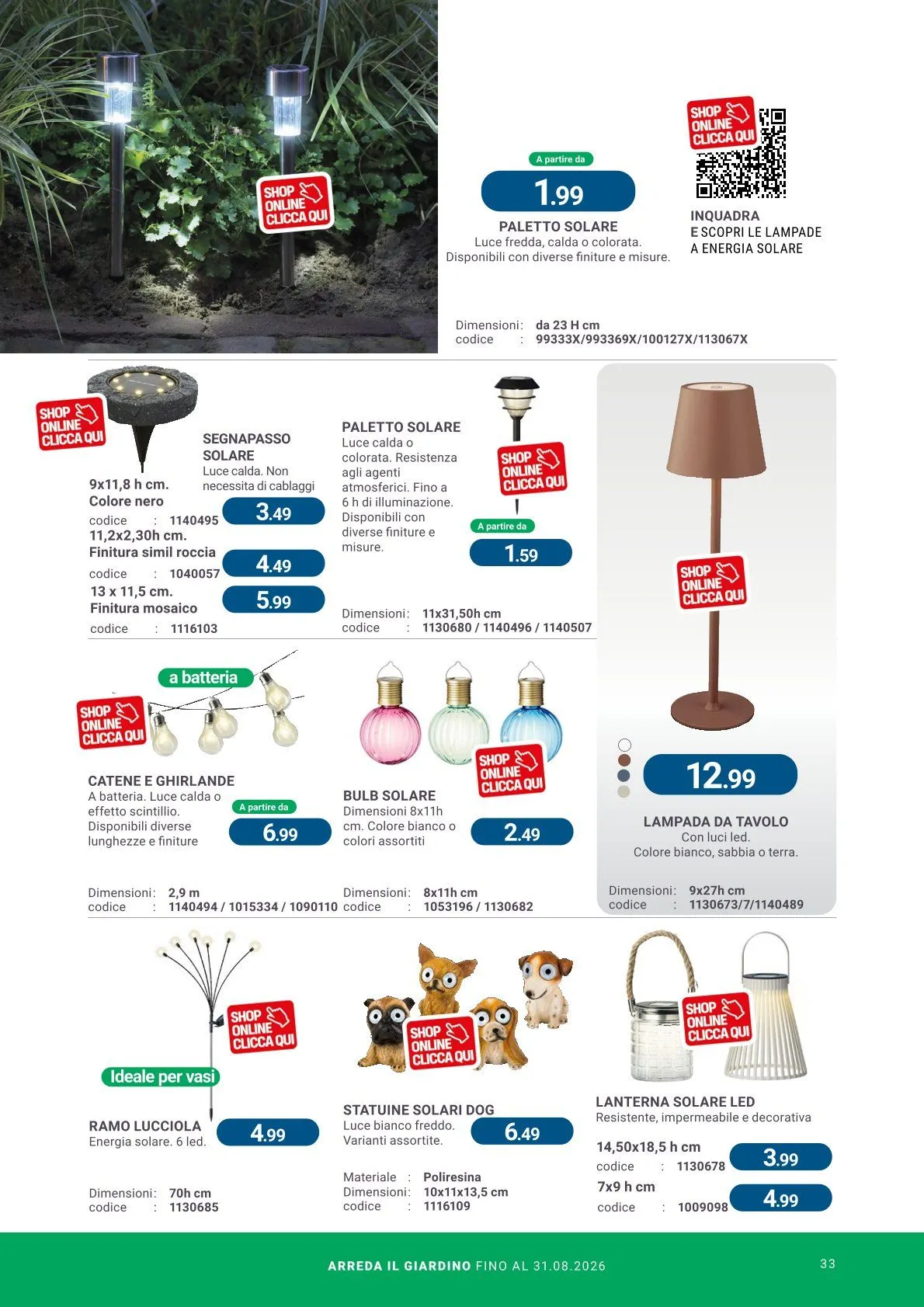  Volantini Cfadda da 8 aprile a 31 agosto di 2026 - Pagina del volantino 33