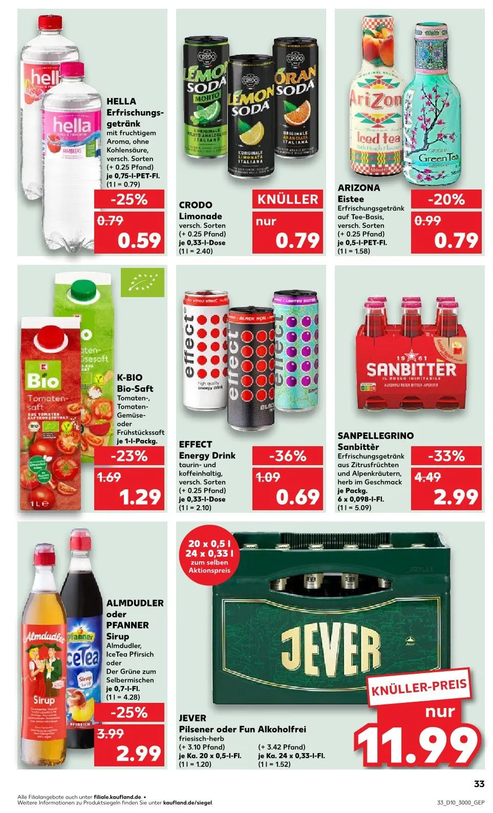 Kaufland Prospekt von 6. März bis 12. März 2025 - Prospekt seite 33